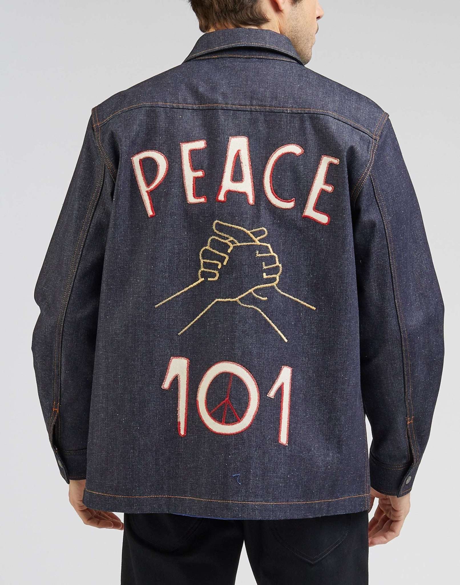 101 Camicia di jeans in Dry Jackets Lee