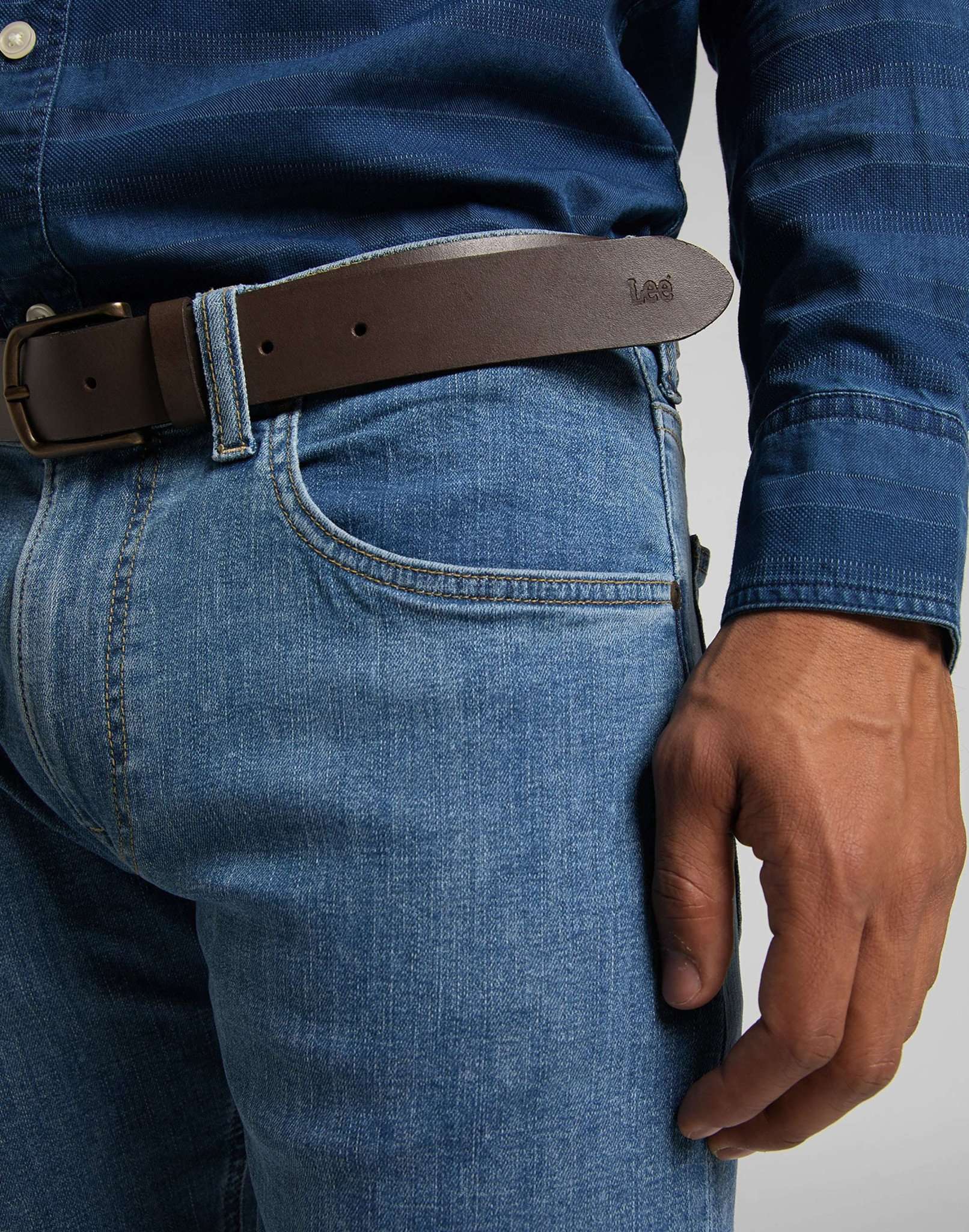 Cintura Core in cintura marrone scuro Lee