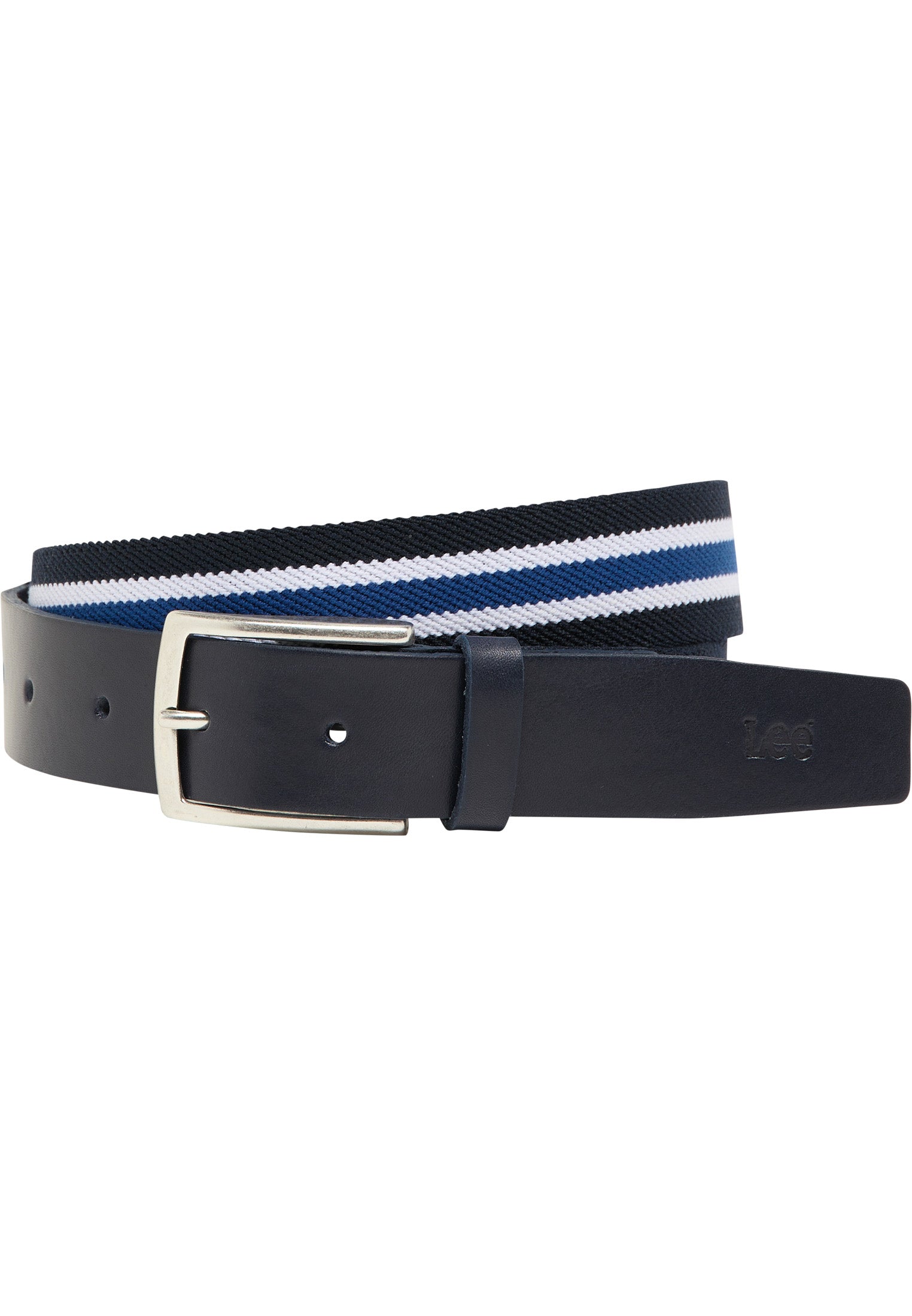 Cintura in fettuccia a righe in Sky Captain Belt Lee