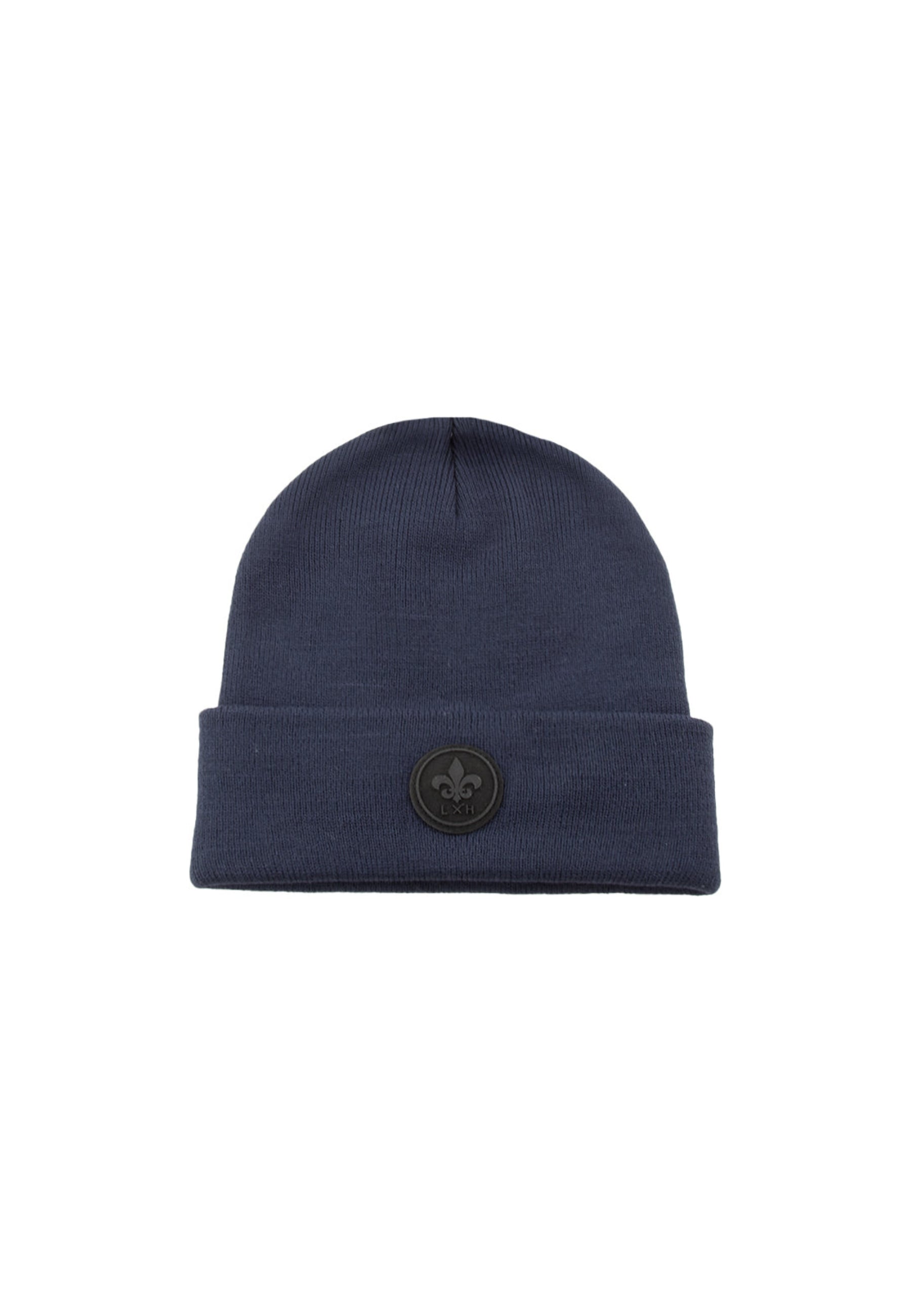 Bonnet Maille Fine in Cappellini Navy LXH