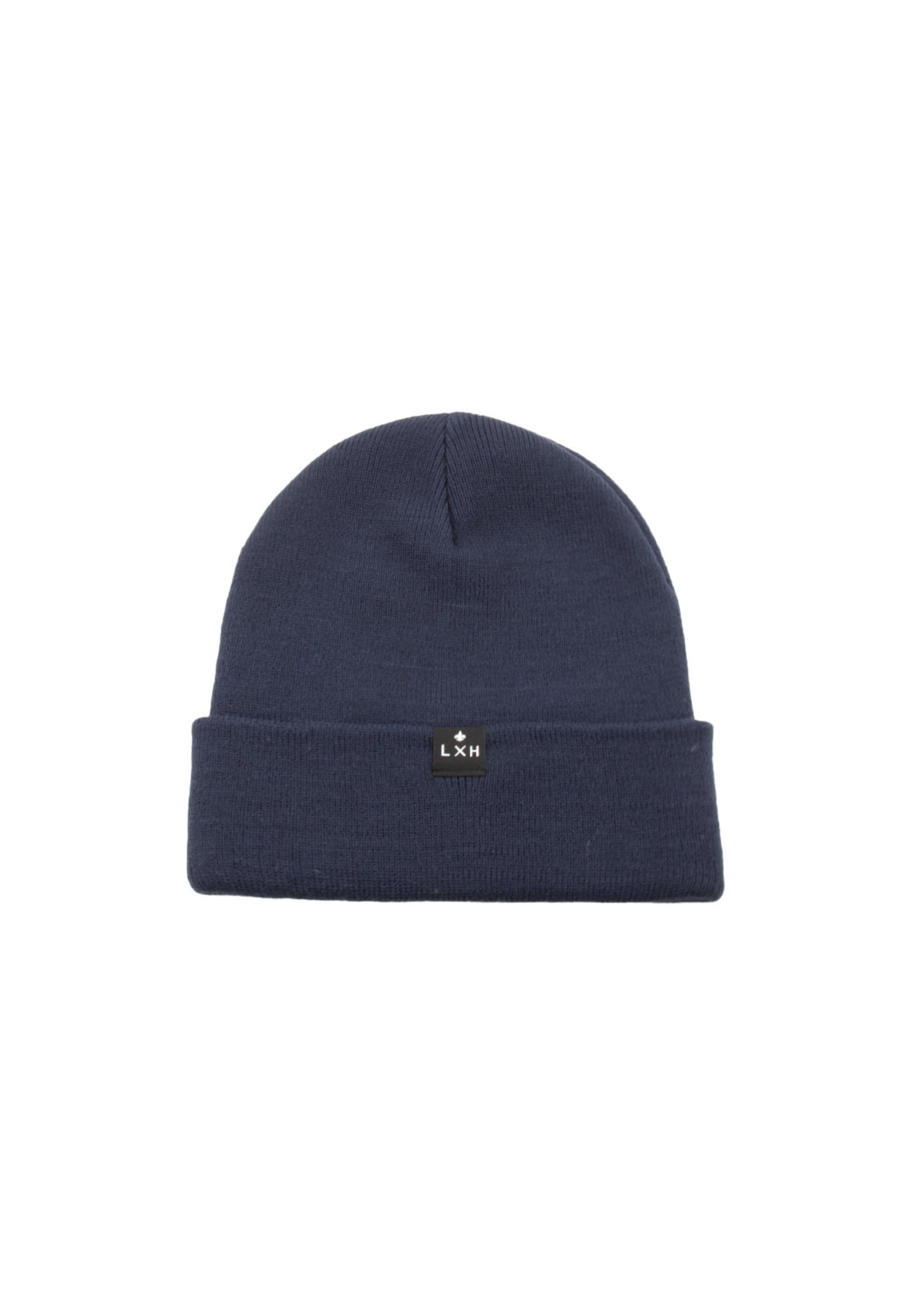 Bonnet Maille Fine in Cappellini Navy LXH