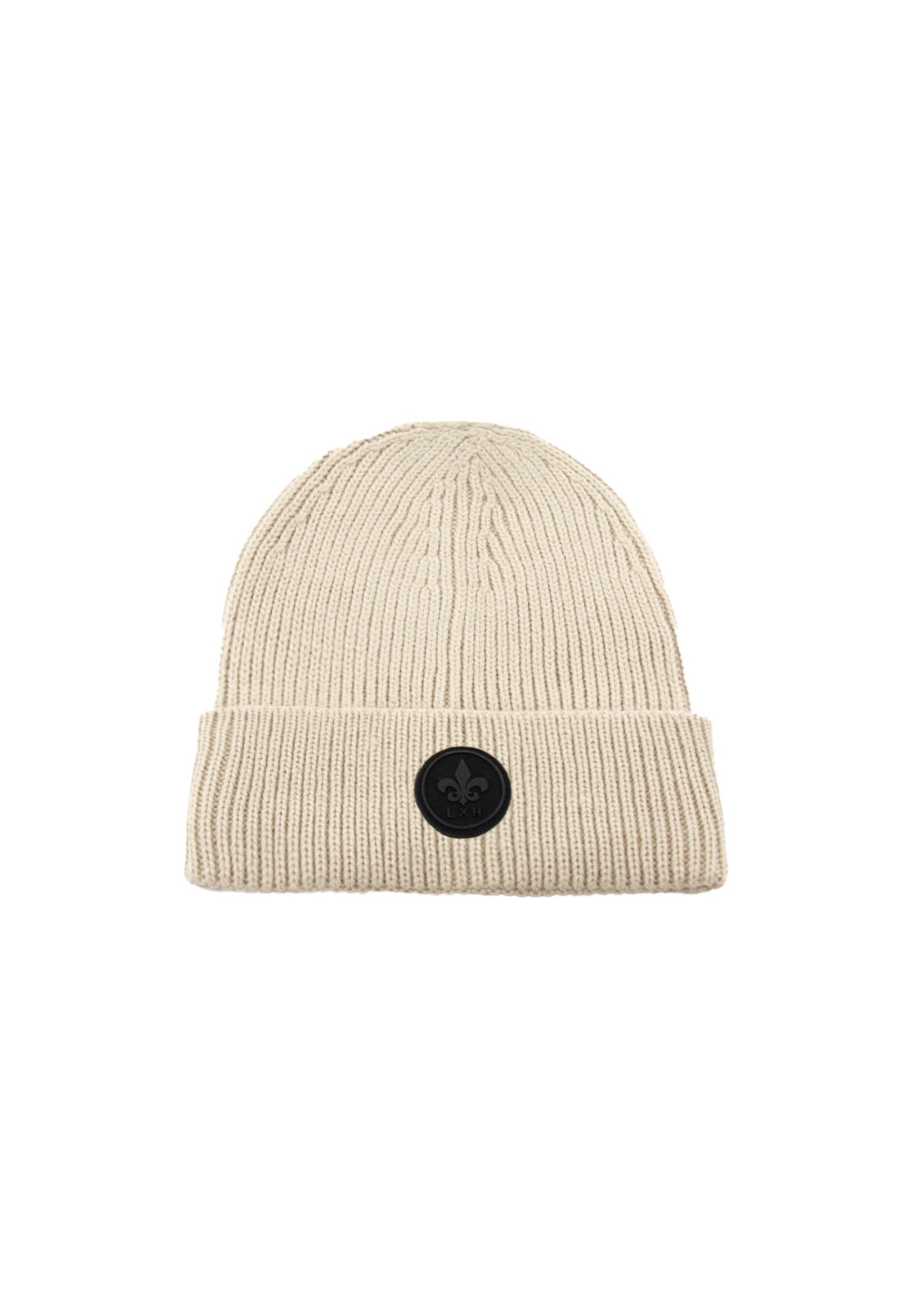 Bonnet Maille Épaisse in tappi beige LXH