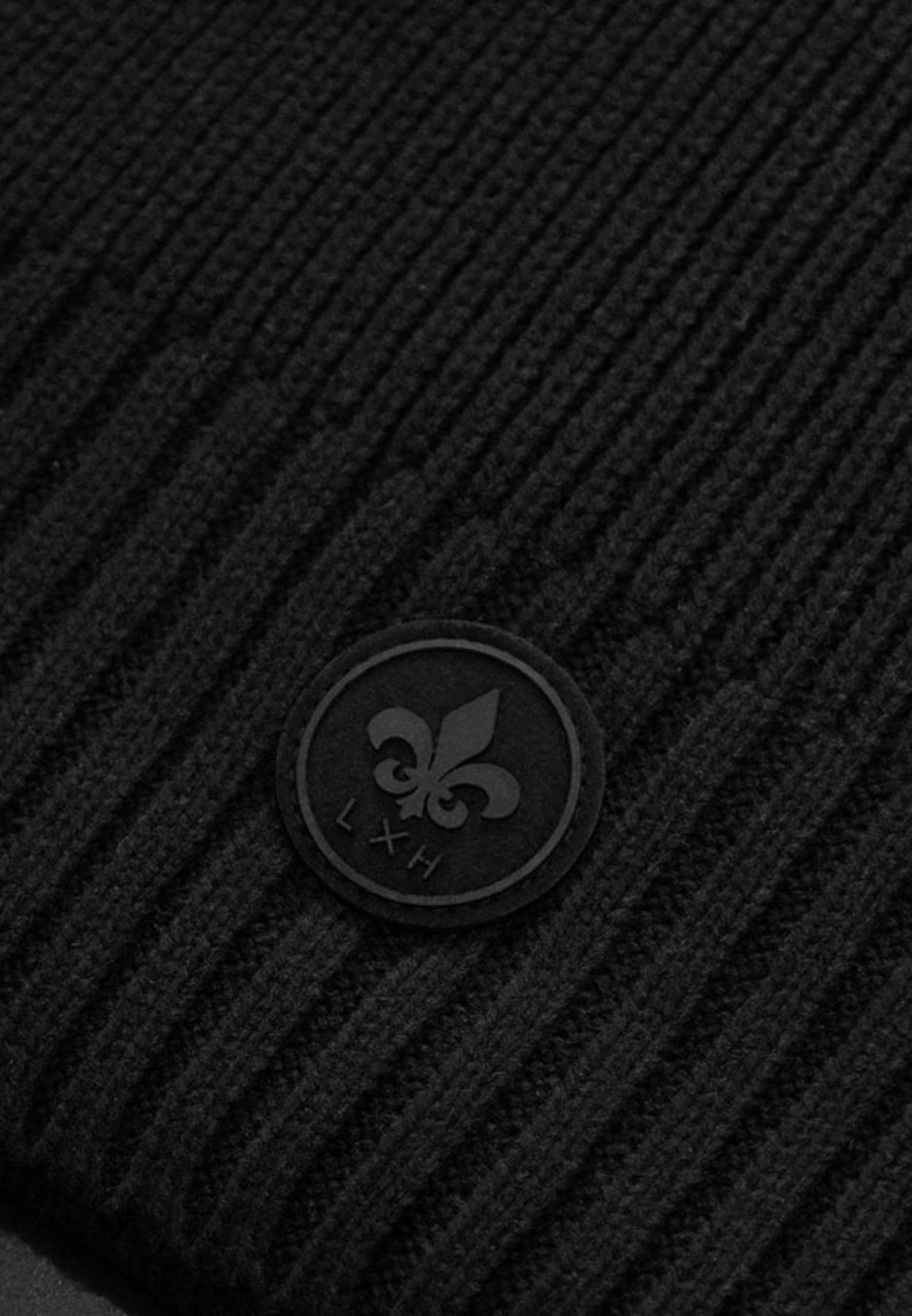 Sciarpe Écharpe Maille Épaisse in Noir Sciarpe LXH