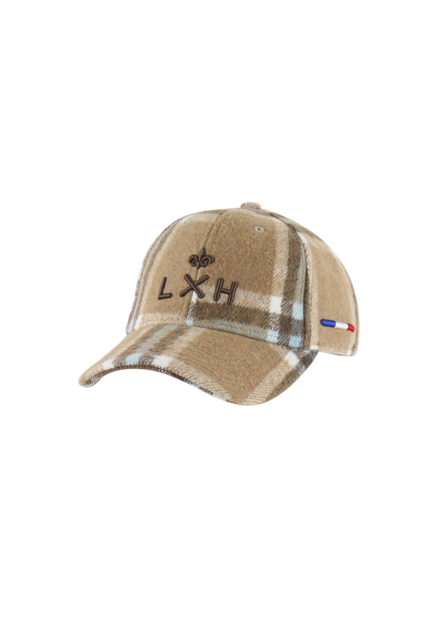 Casquette Tartan in cappucci cammello LXH