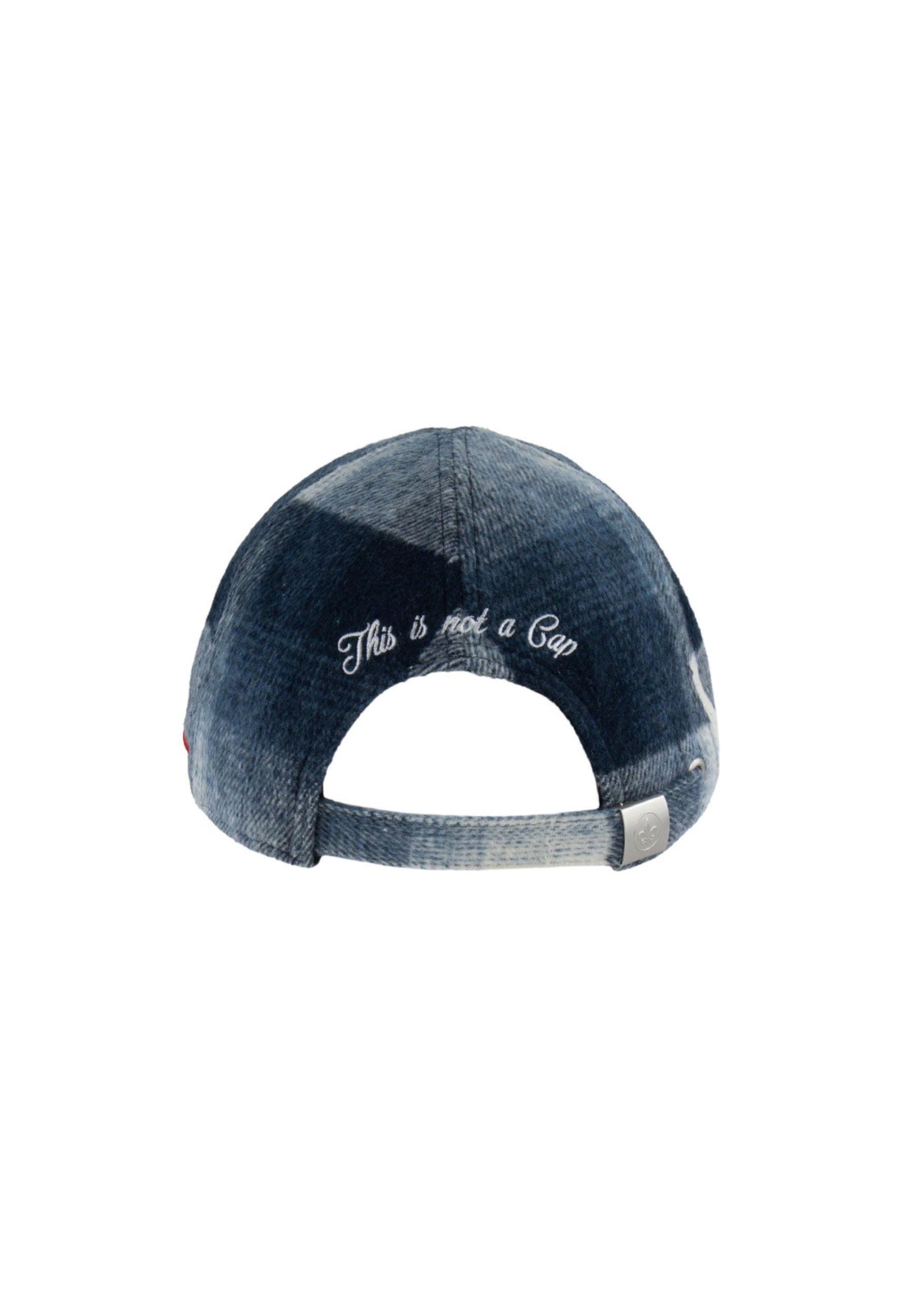 Bérêt Tartan Bicolore in Cappellini Bleu LXH