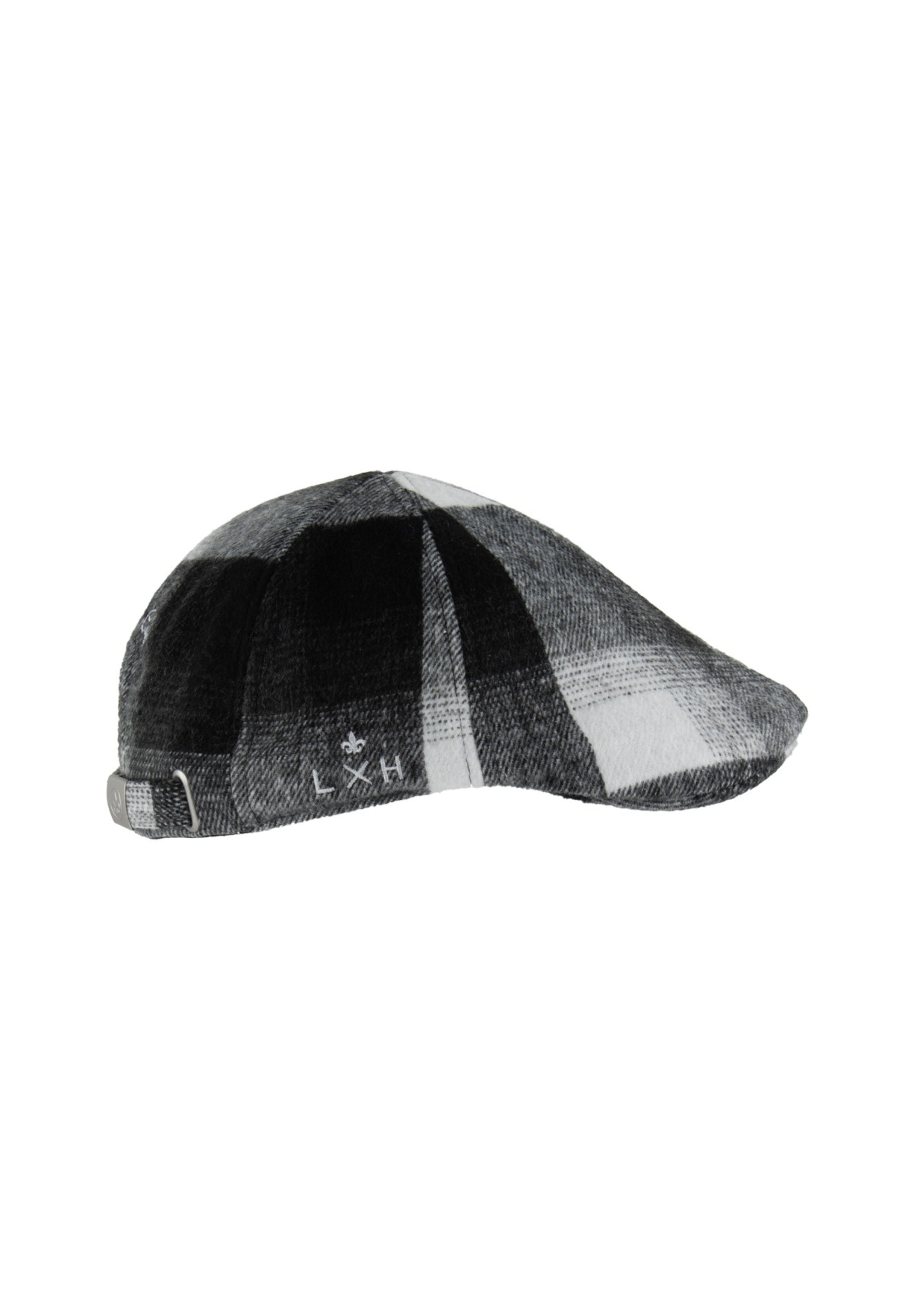 Bérêt Tartan Bicolour in Gris Caps LXH