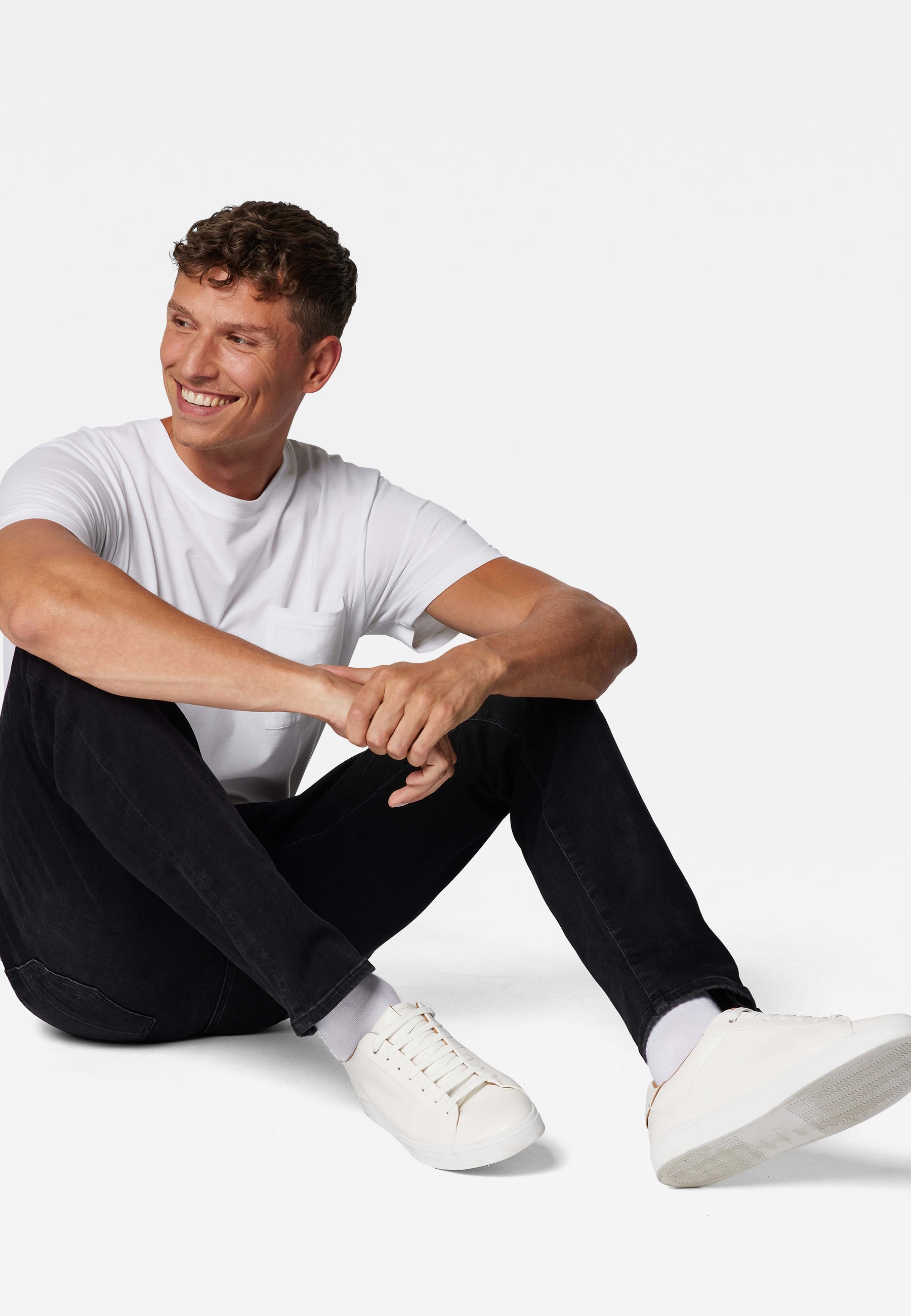 Marcus in Jeans Ultra Move fumo scuro Mavi