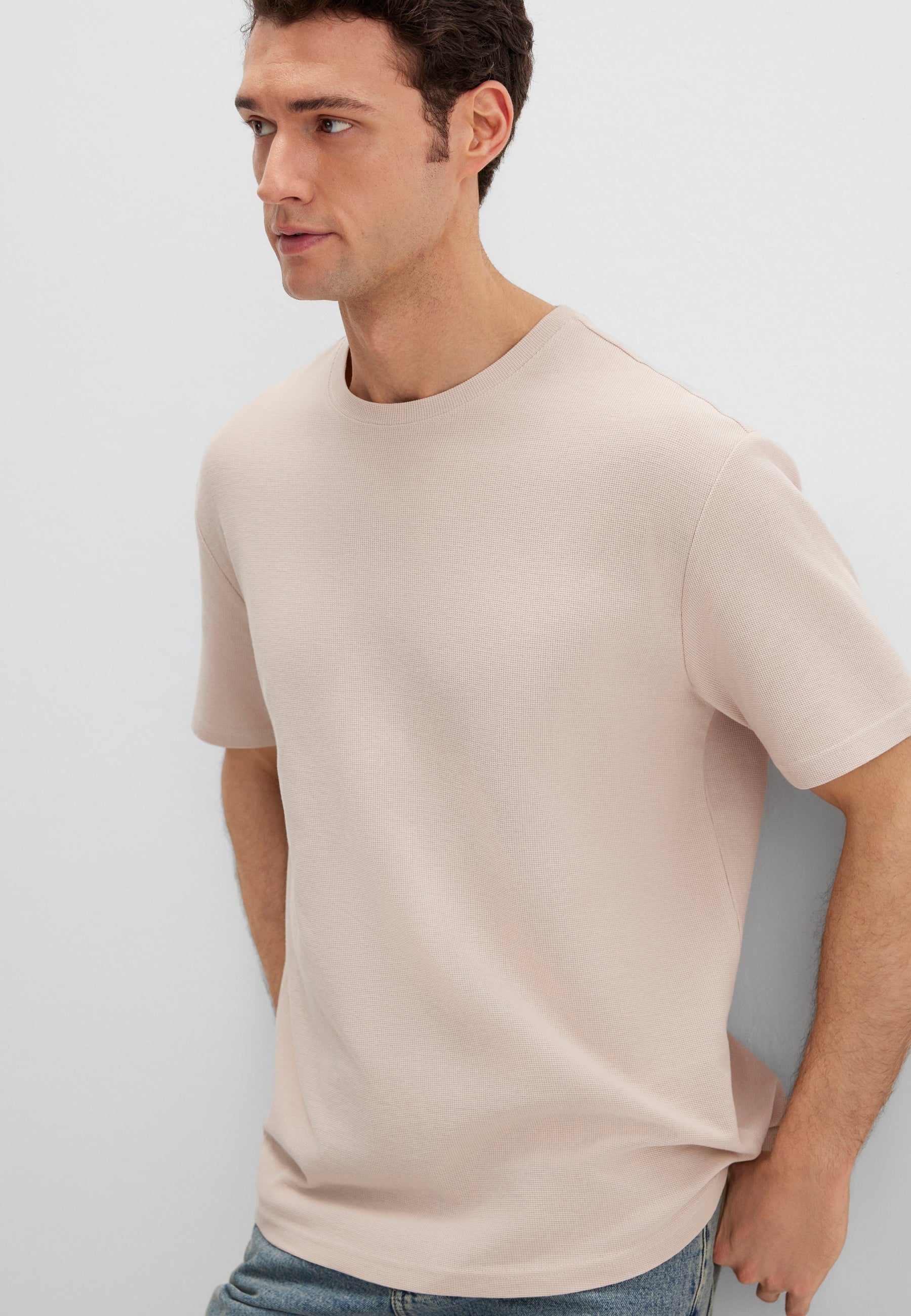 Maglietta a maniche corte in Silver Lining