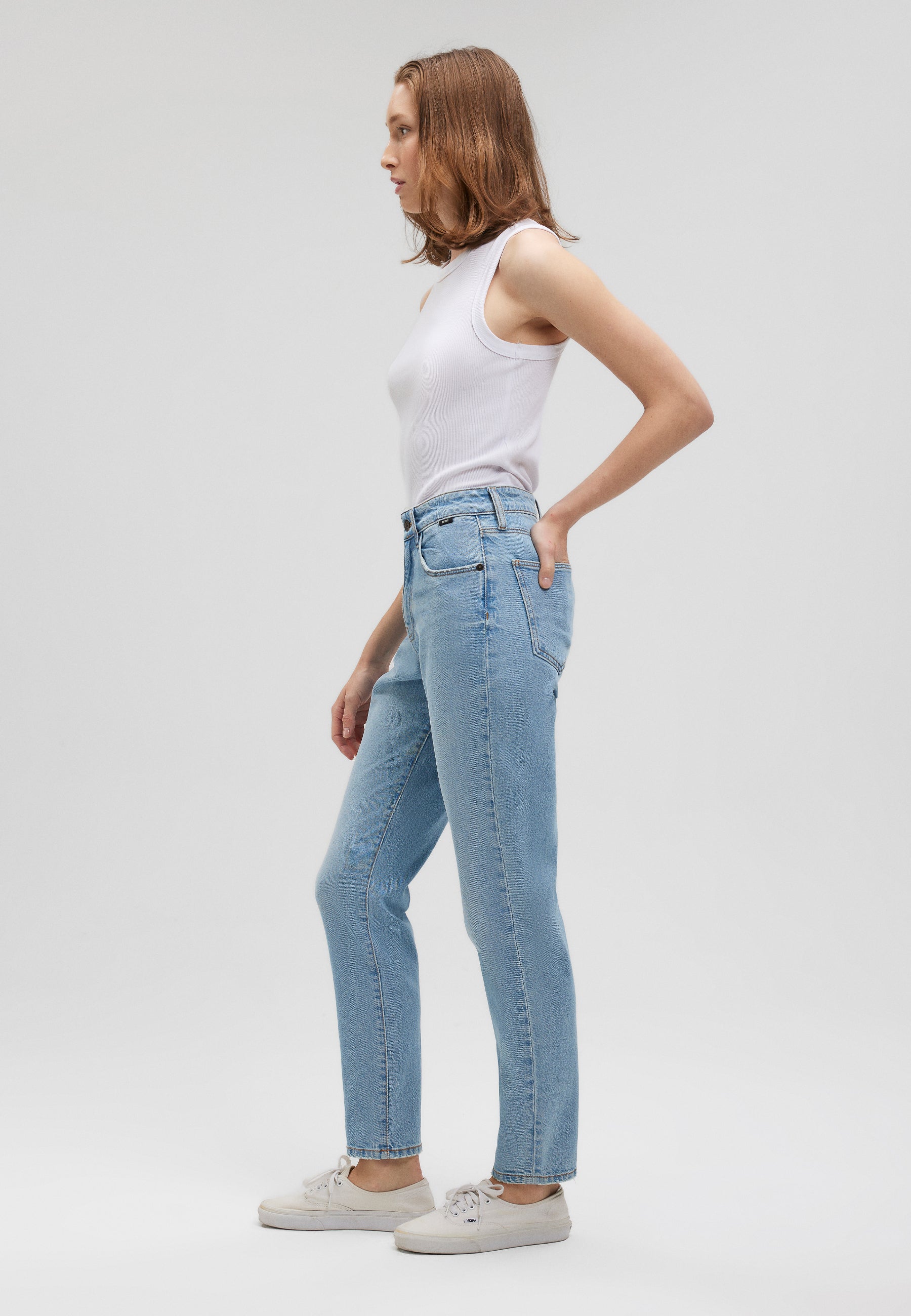 Star in Lt Bruhsed 90S Jeans Mavi