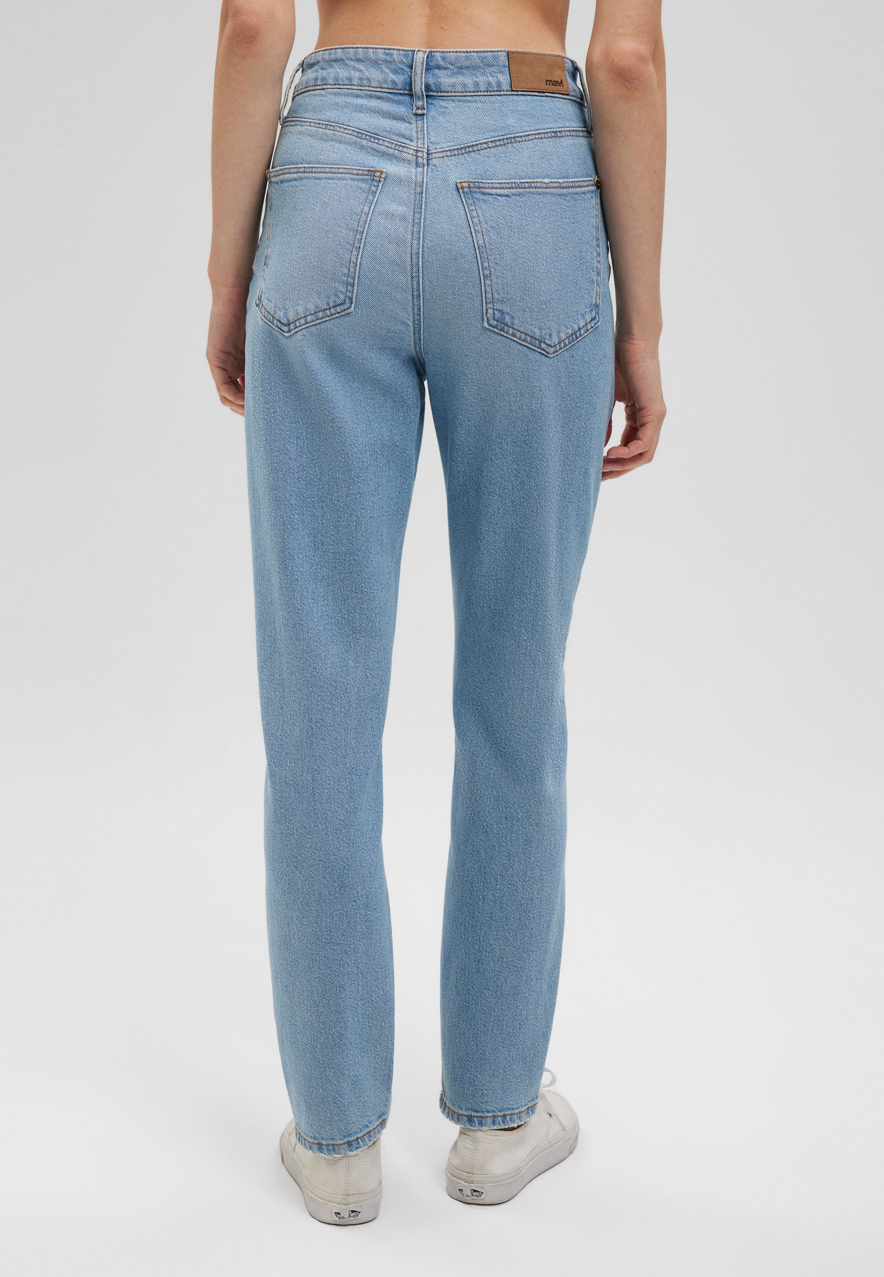 Star in Lt Bruhsed 90S Jeans Mavi