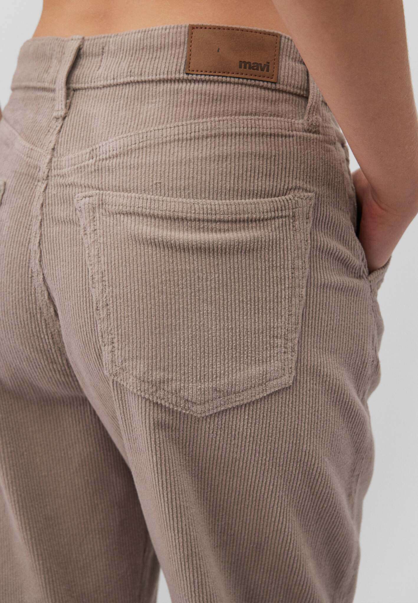 Laura in Moon Gonna Pantaloni in corda Mavi