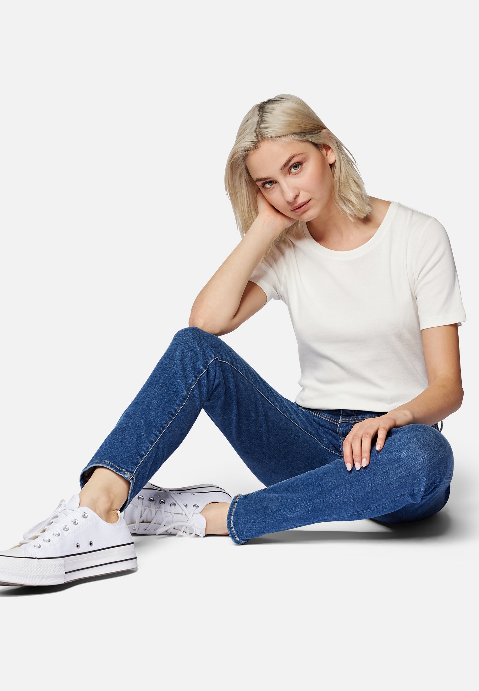 Sophie in Jeans Mavi a media tonalità di blu Str