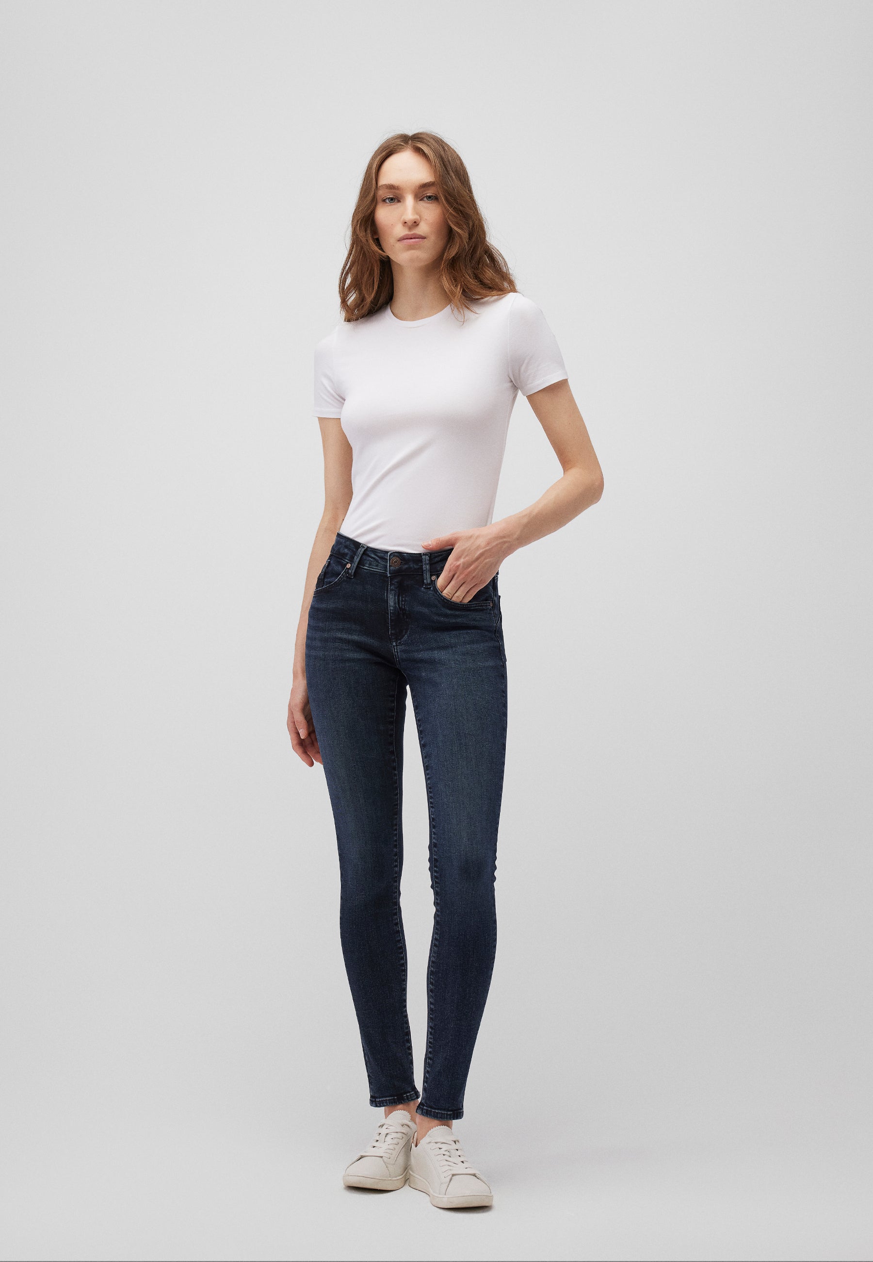 Adriana in jeans glam inchiostro scuro Mavi