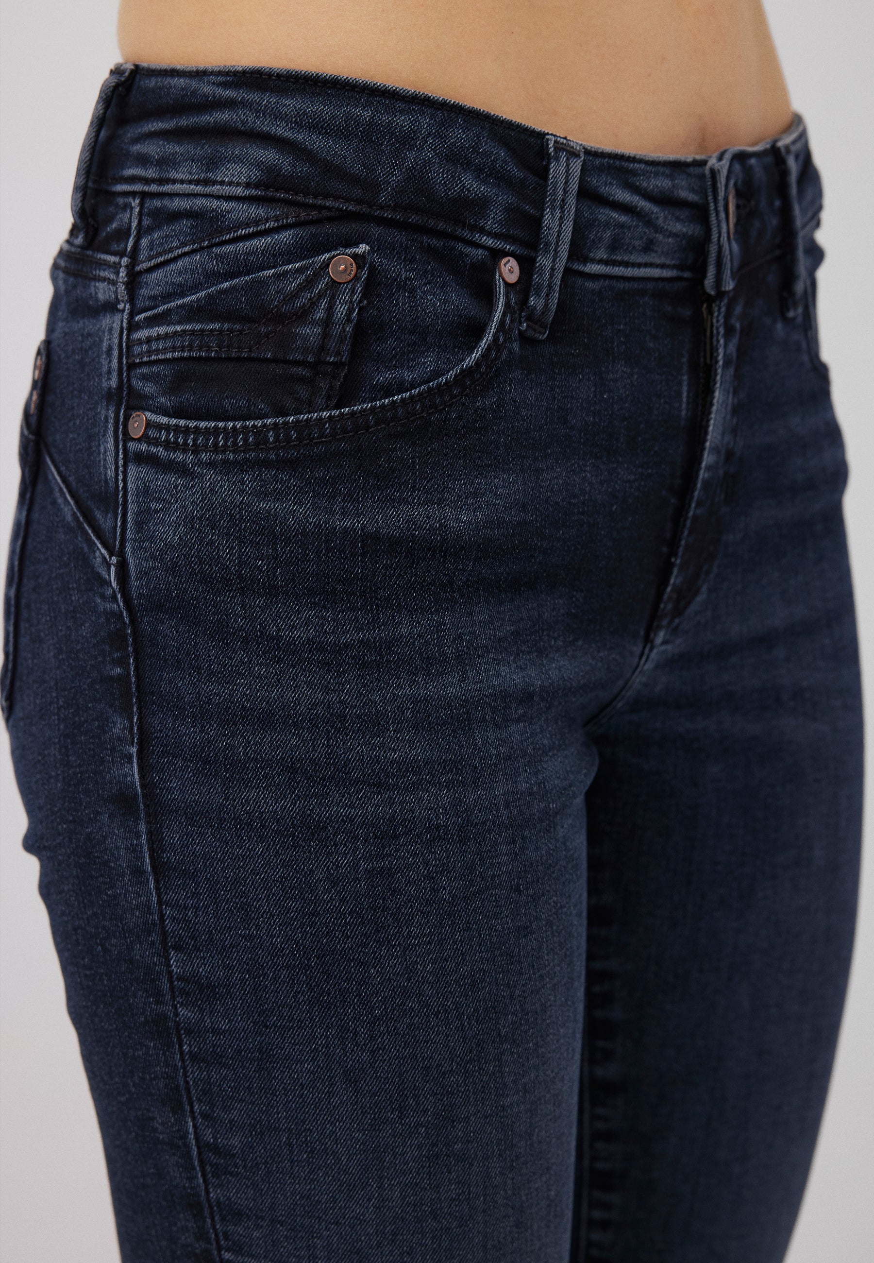 Adriana in jeans glam inchiostro scuro Mavi