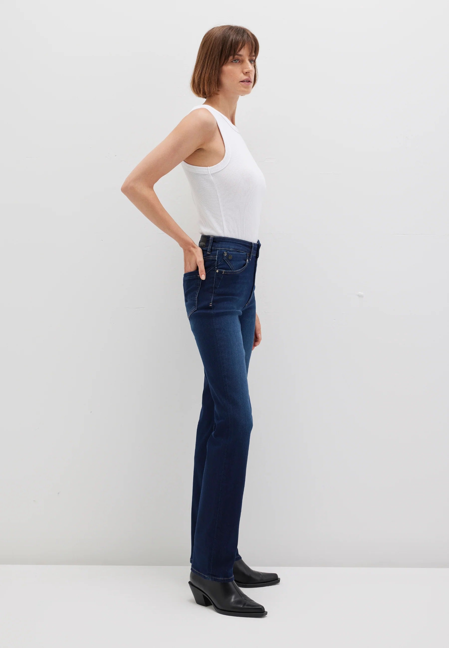 Kendra in jeans Deep Uptown Str Mavi