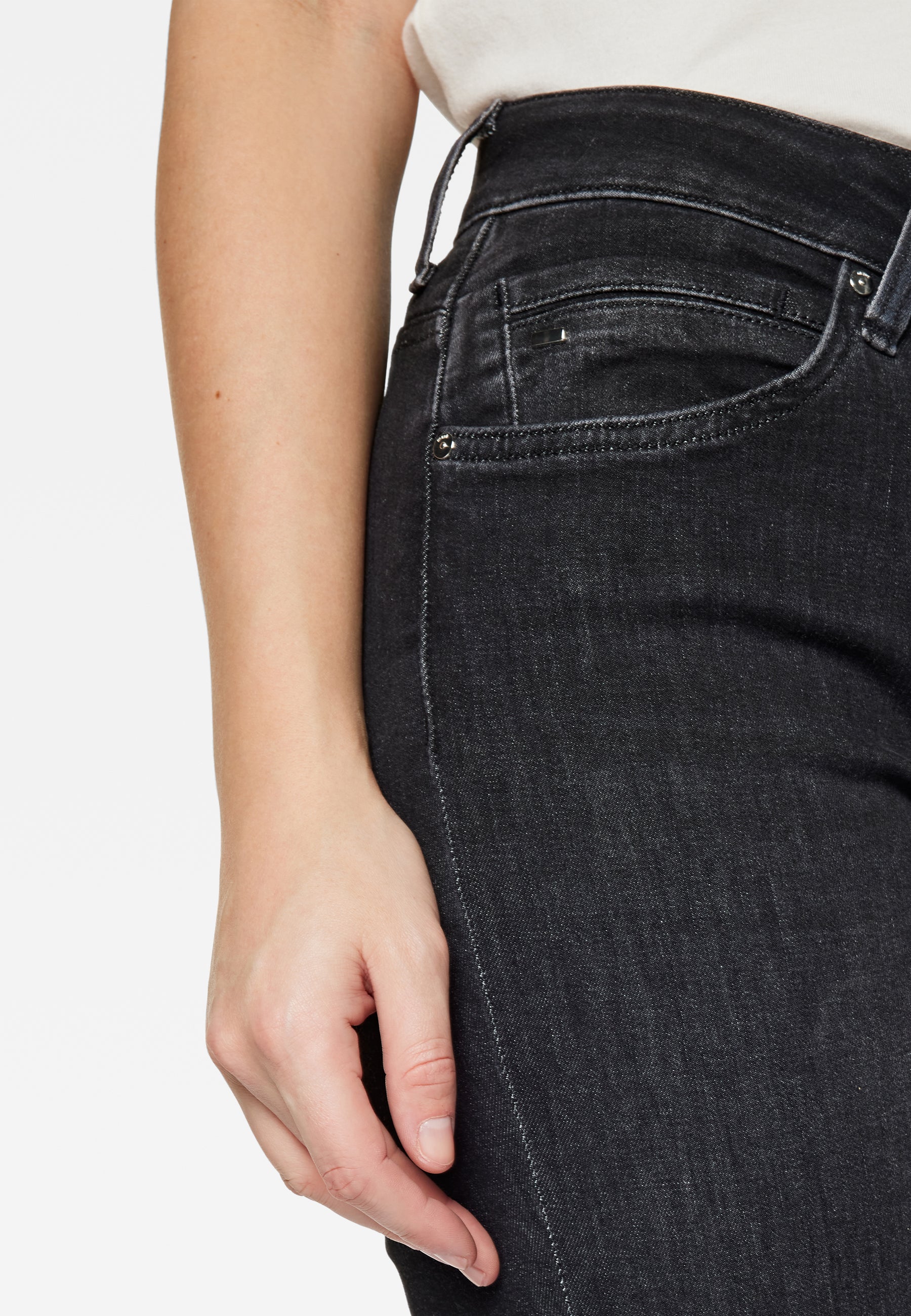 Kendra in Jeans Glam spazzolati fumo Mavi