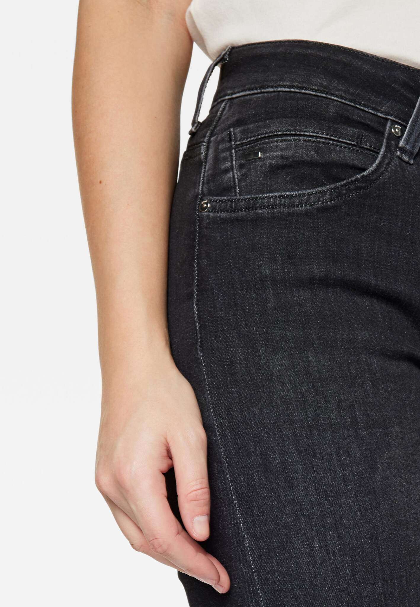 Kendra in Jeans Glam spazzolati fumo Mavi