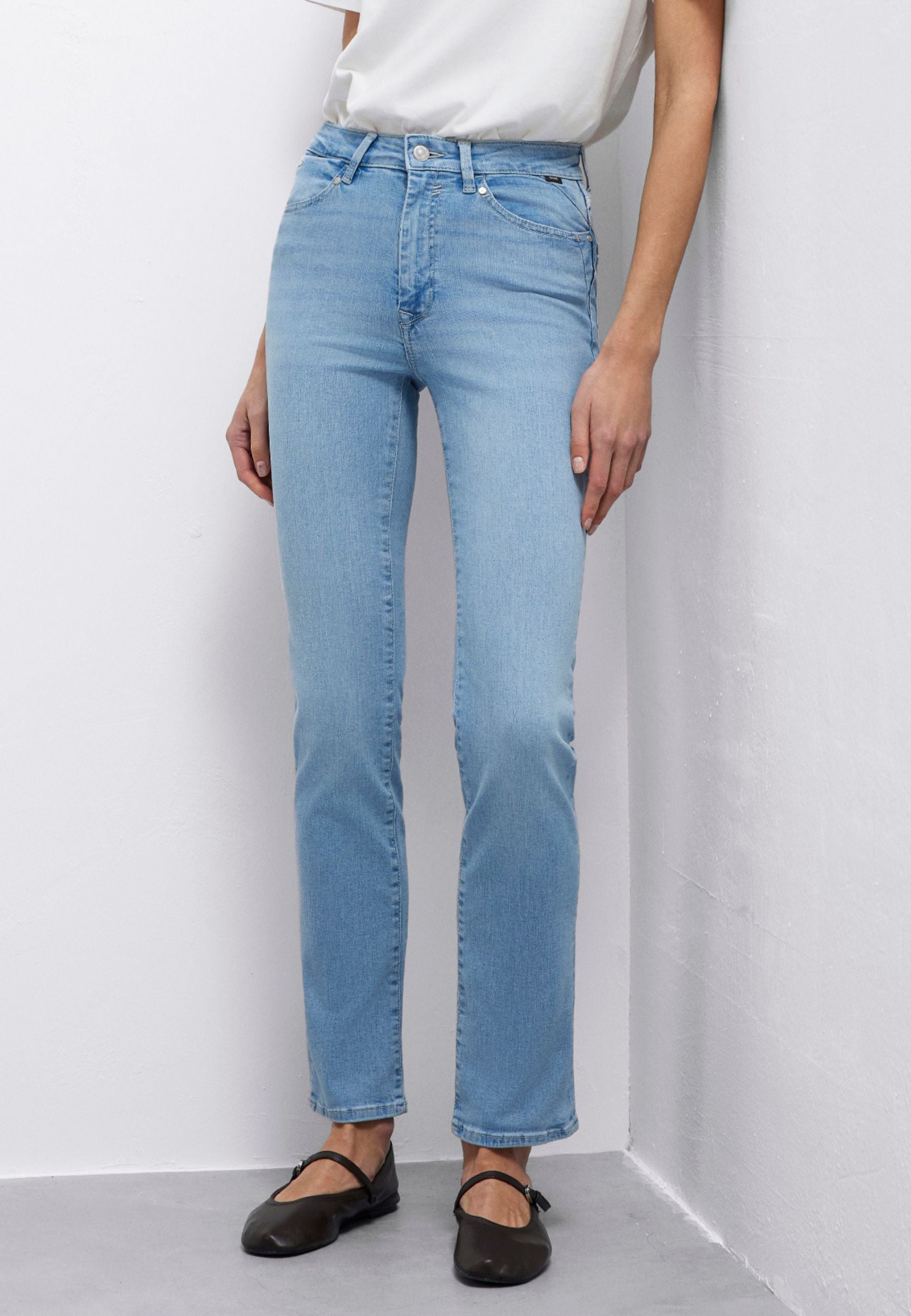 Kendra in jeans Lt Brushed Glam Mavi