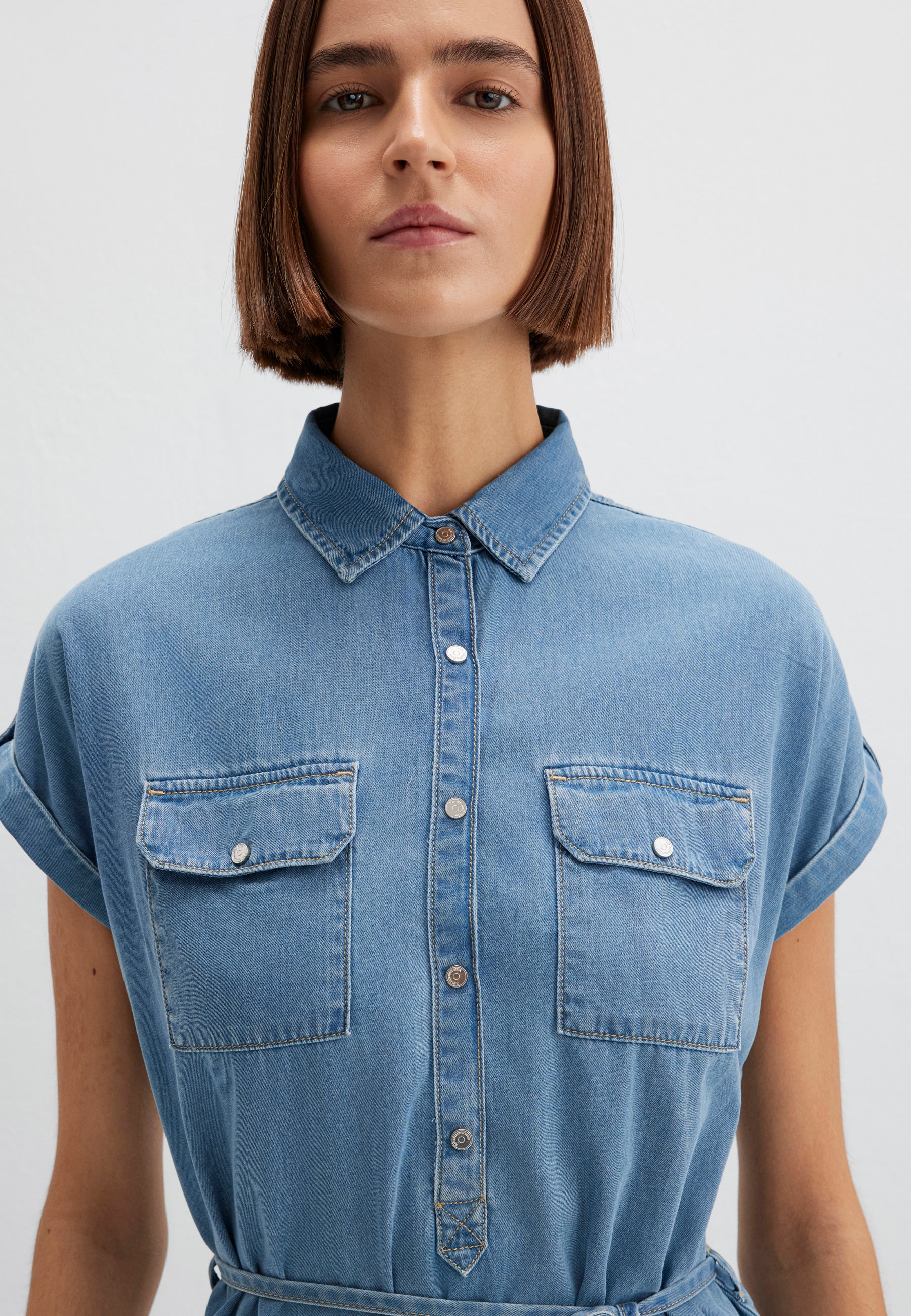 Barbara in denim blu chiaro