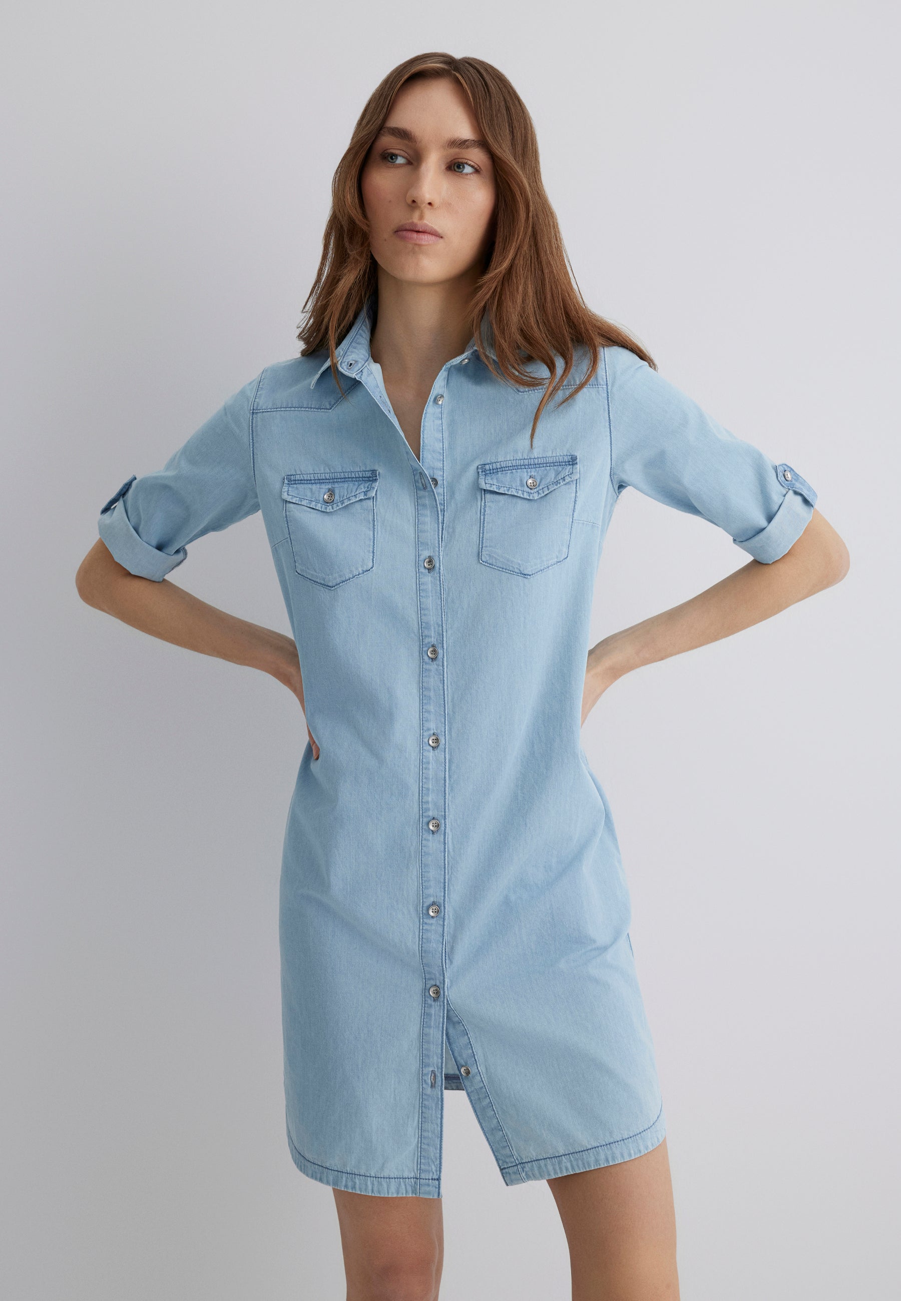 Lyra in abiti in denim blu tenue Mavi