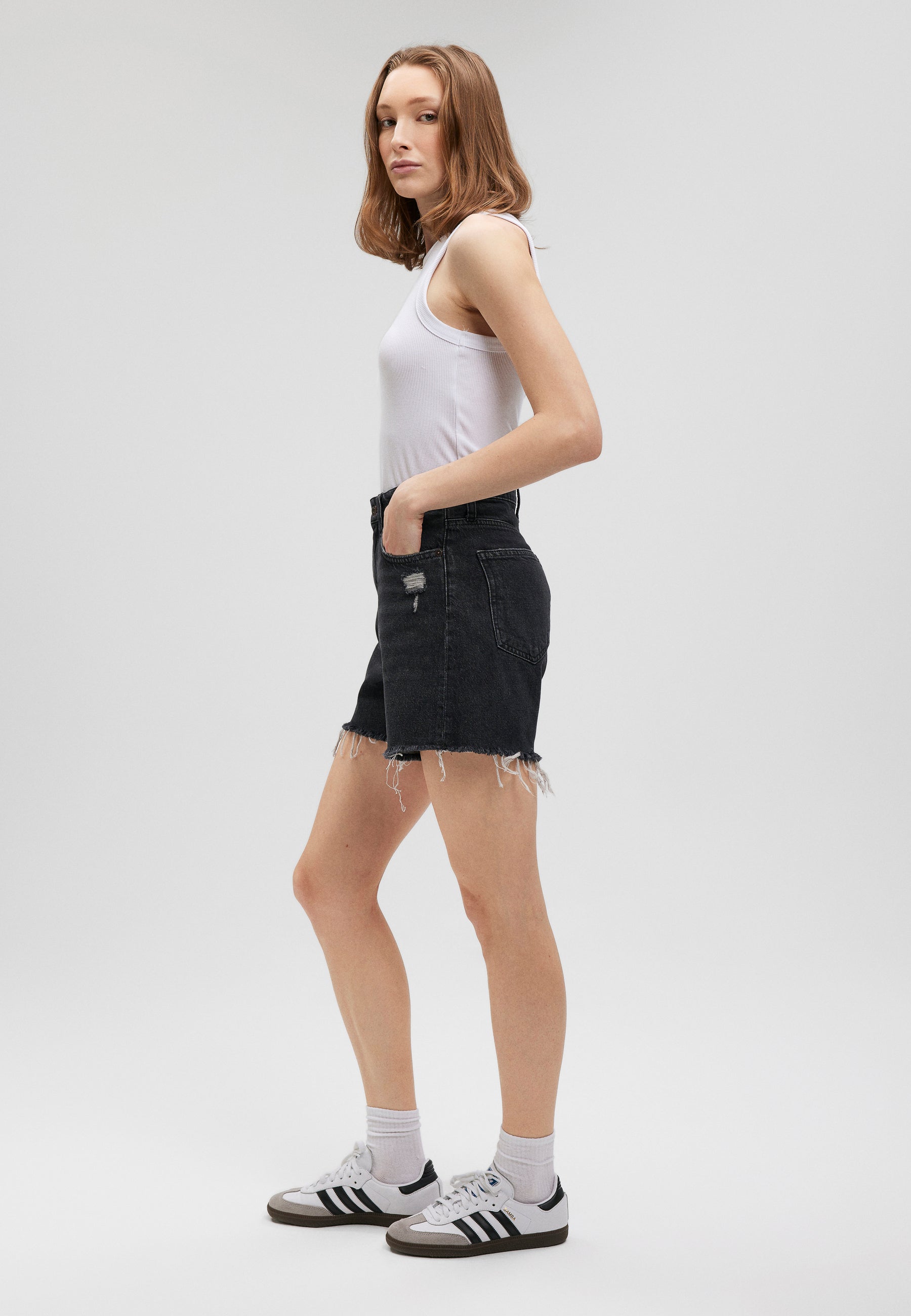 Millie in pantaloncini di jeans Smoke 90S Mavi
