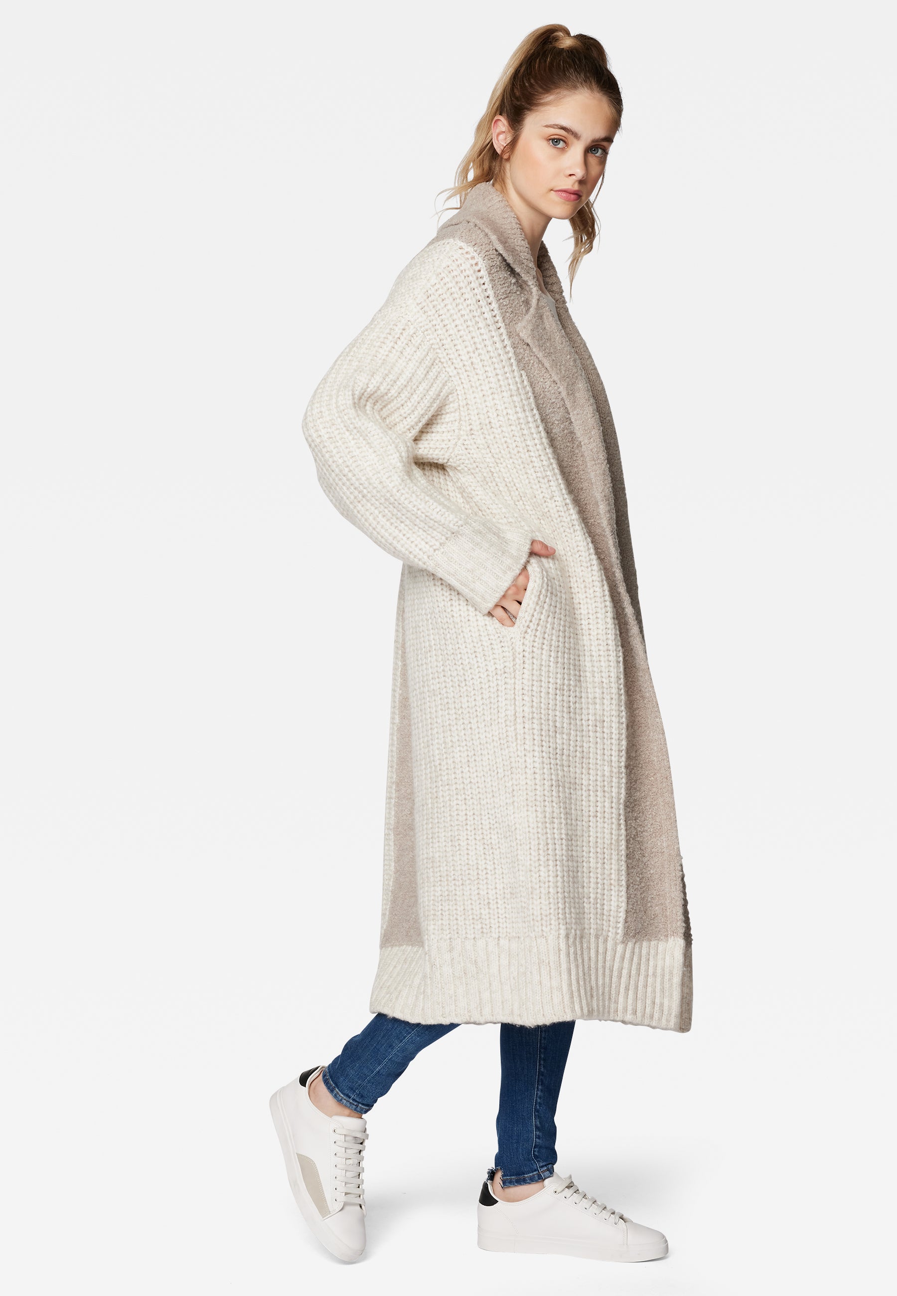 Cardigan in pietra pomice Giacche Mavi