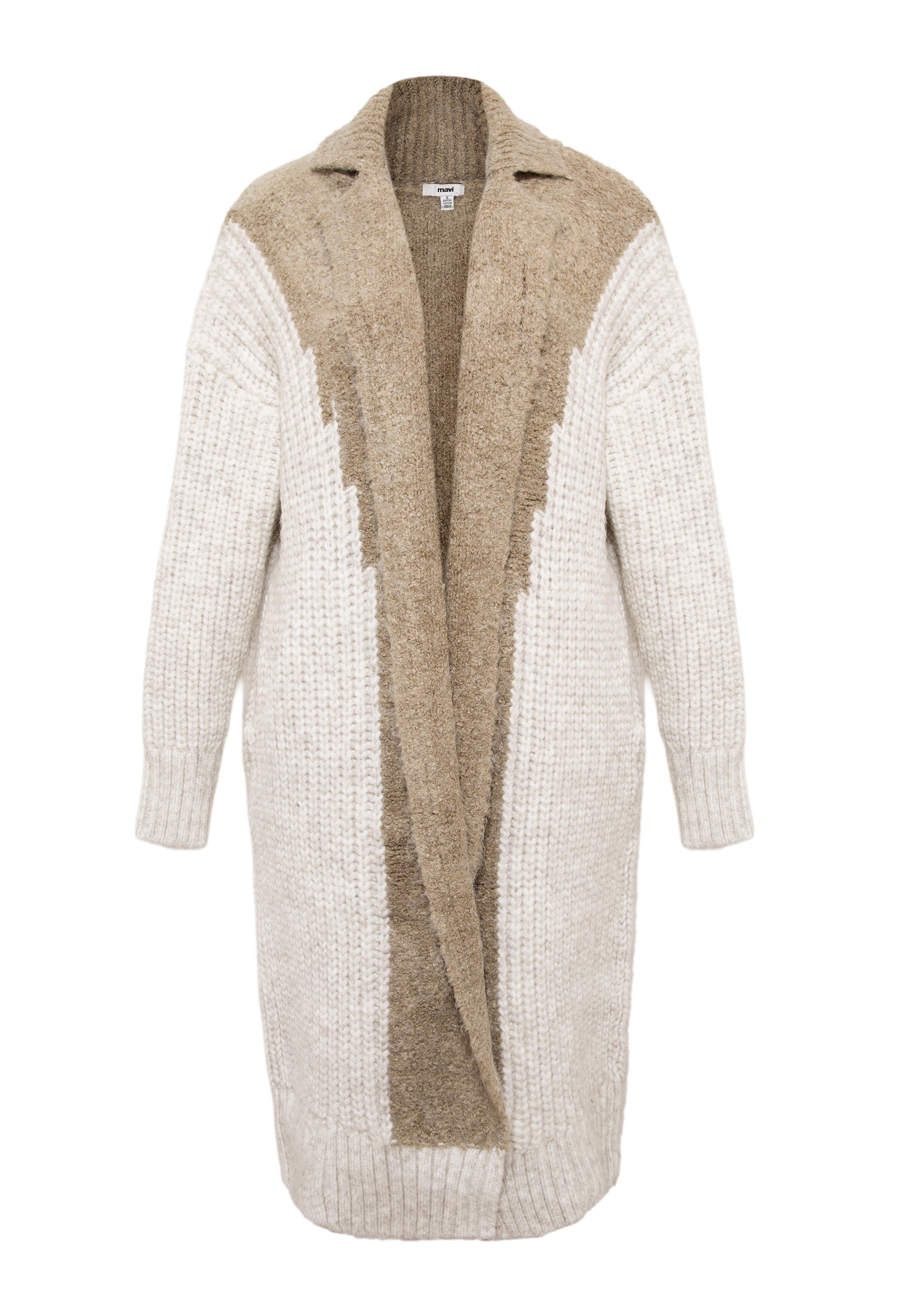Cardigan a righe salvia argento Cardigan Mavi