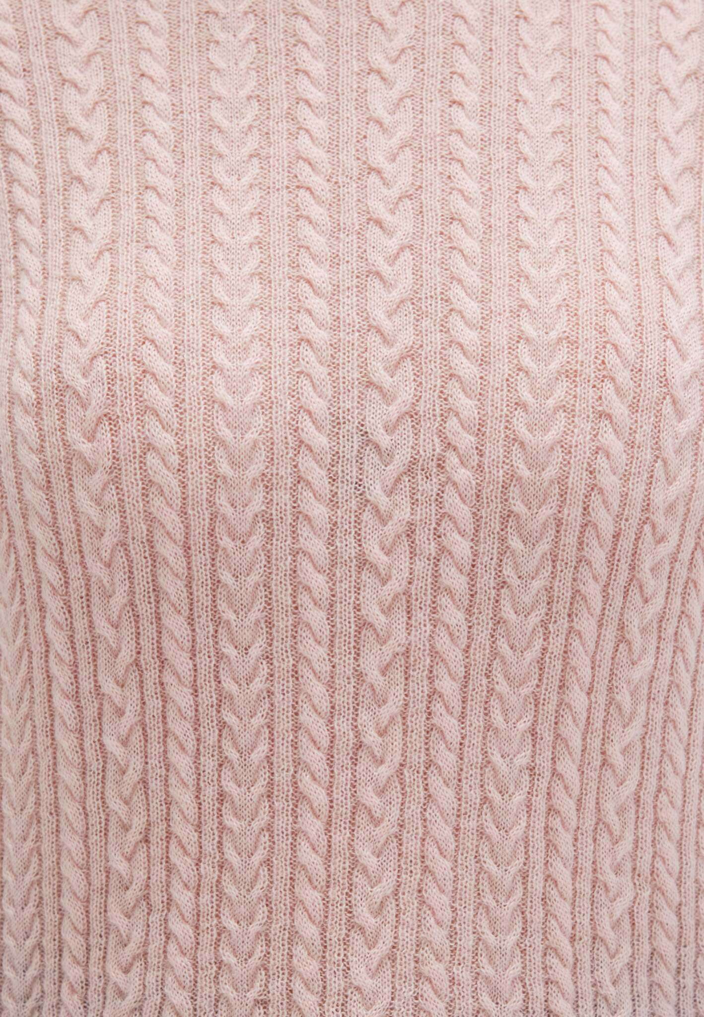 Tricot a maniche corte in Lotus Melange Maglioni Mavi