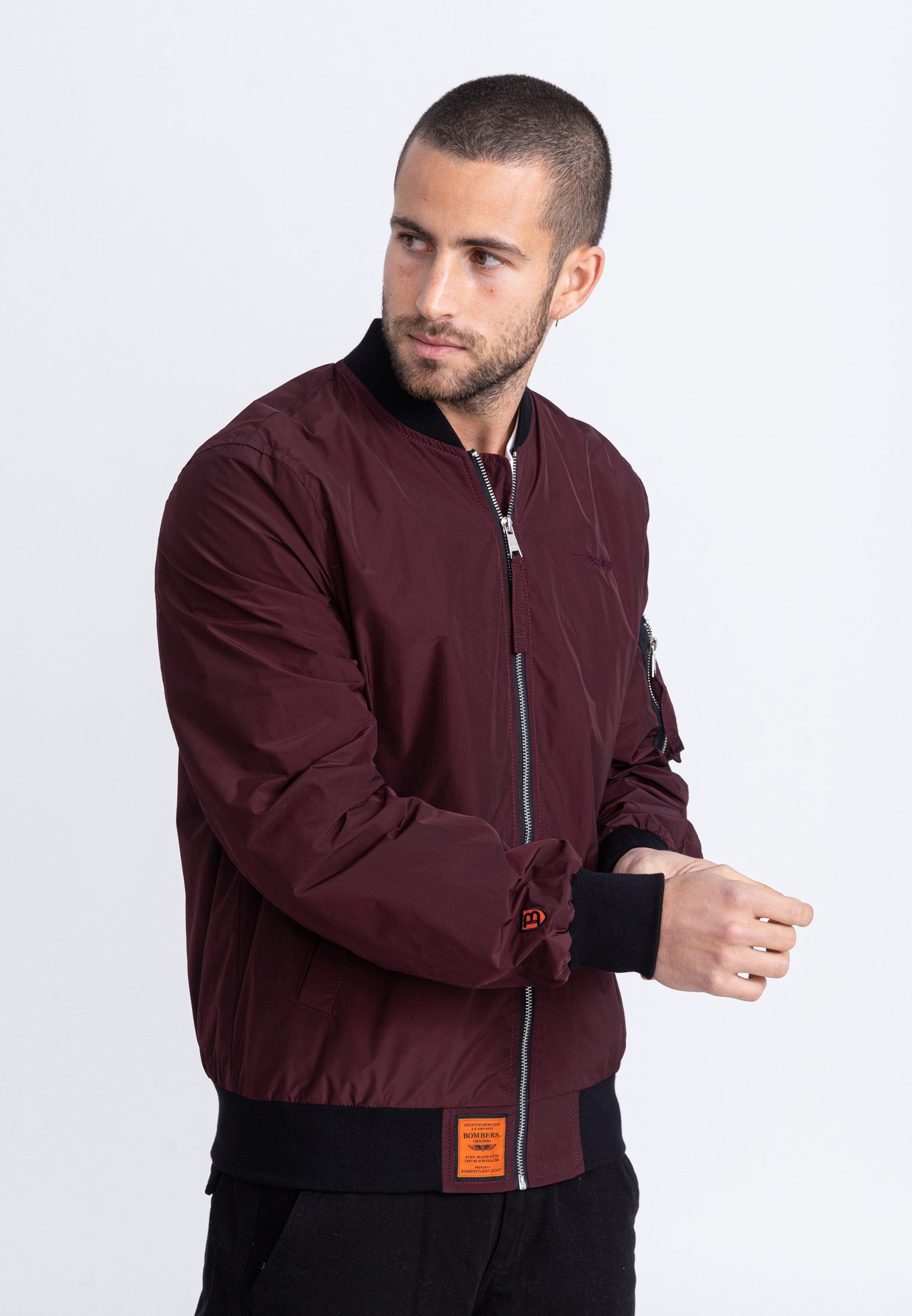 MA1 M Giacca bomber in borgogna Bombers Original