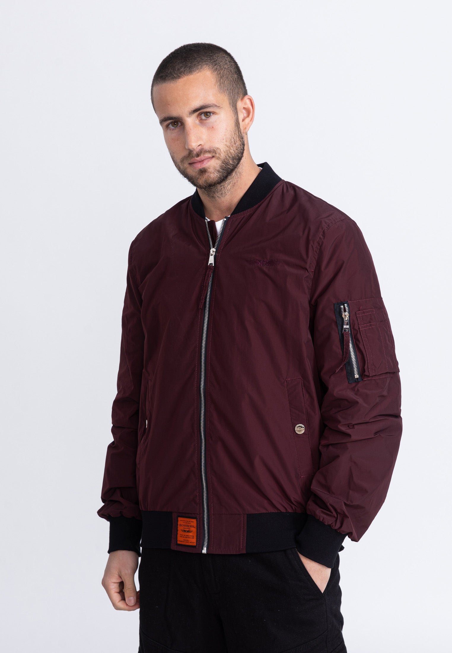 MA1 M Giacca bomber in borgogna Bombers Original