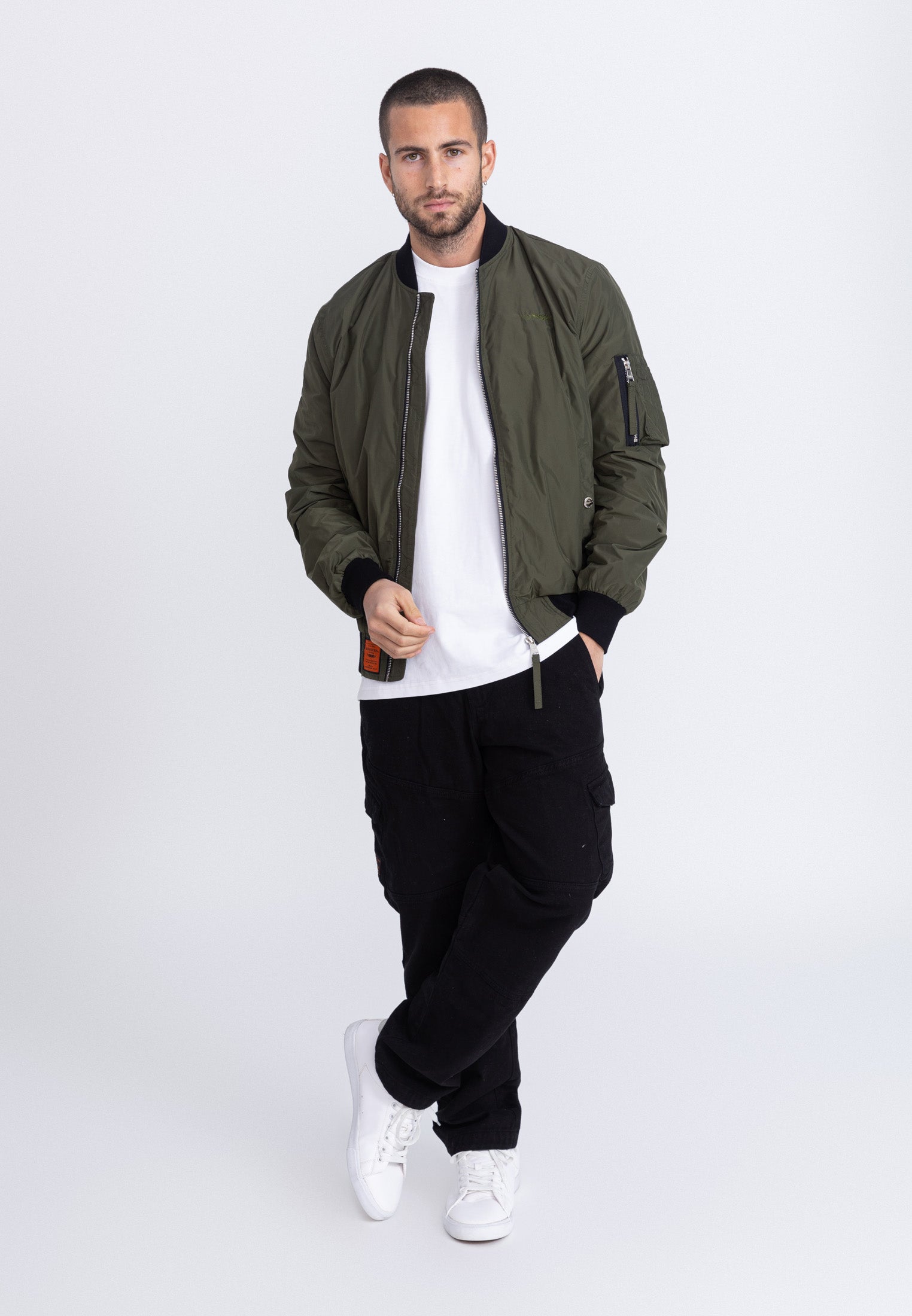 MA1 M bomber in kaki Giacche Bombers Original