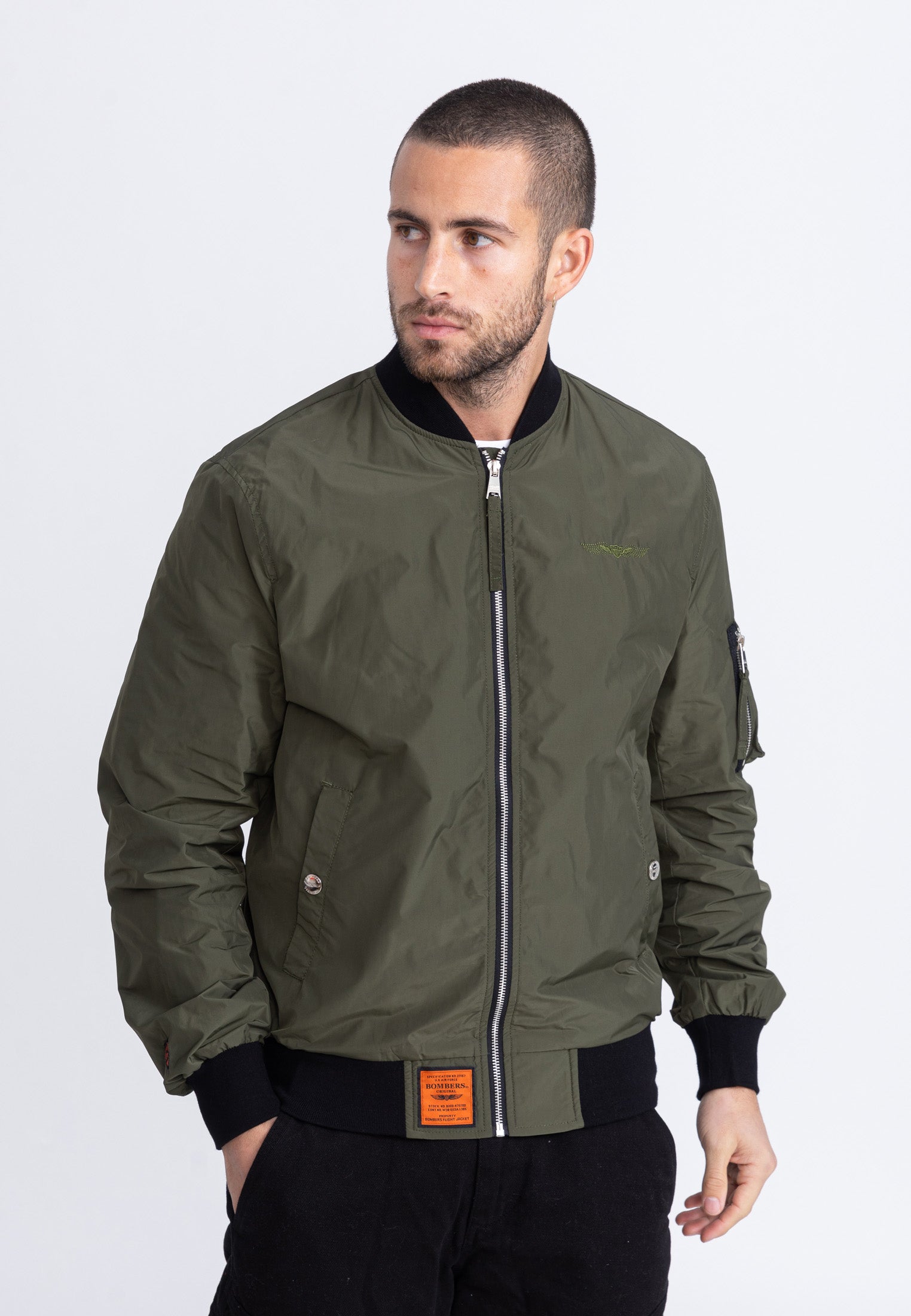 MA1 M bomber in kaki Giacche Bombers Original