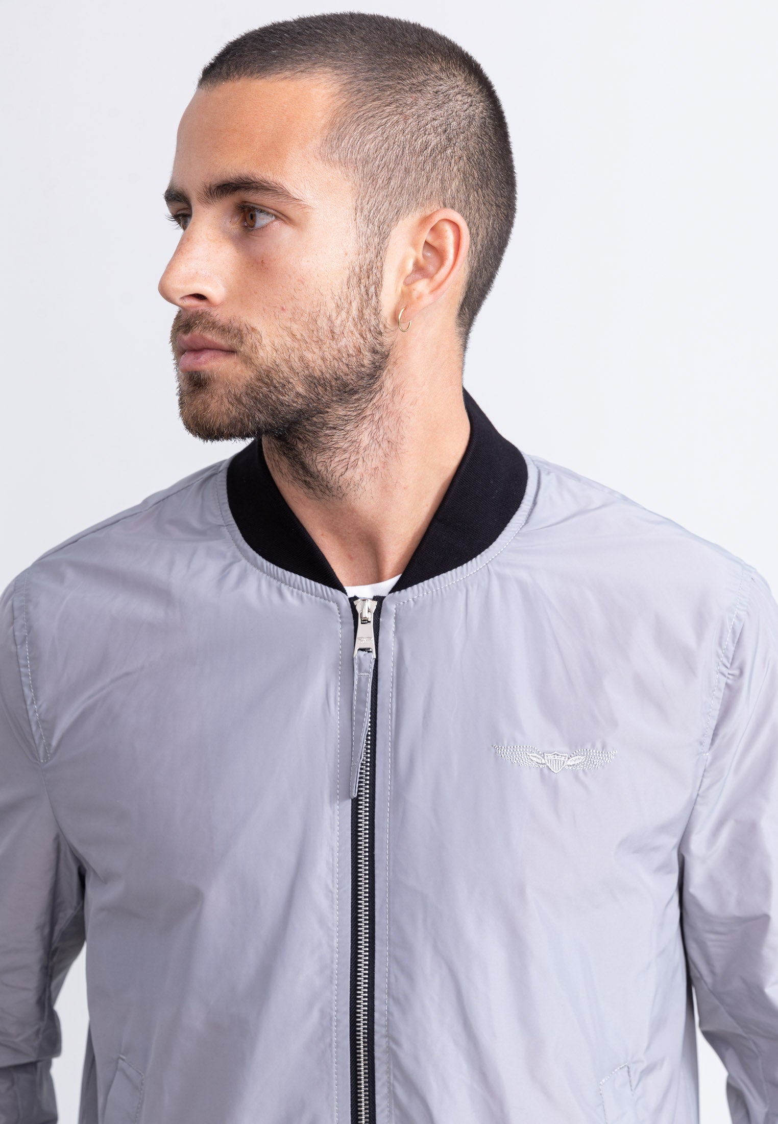 Giacca bomber MA1 M in L.Grey Jackets Bombers Original