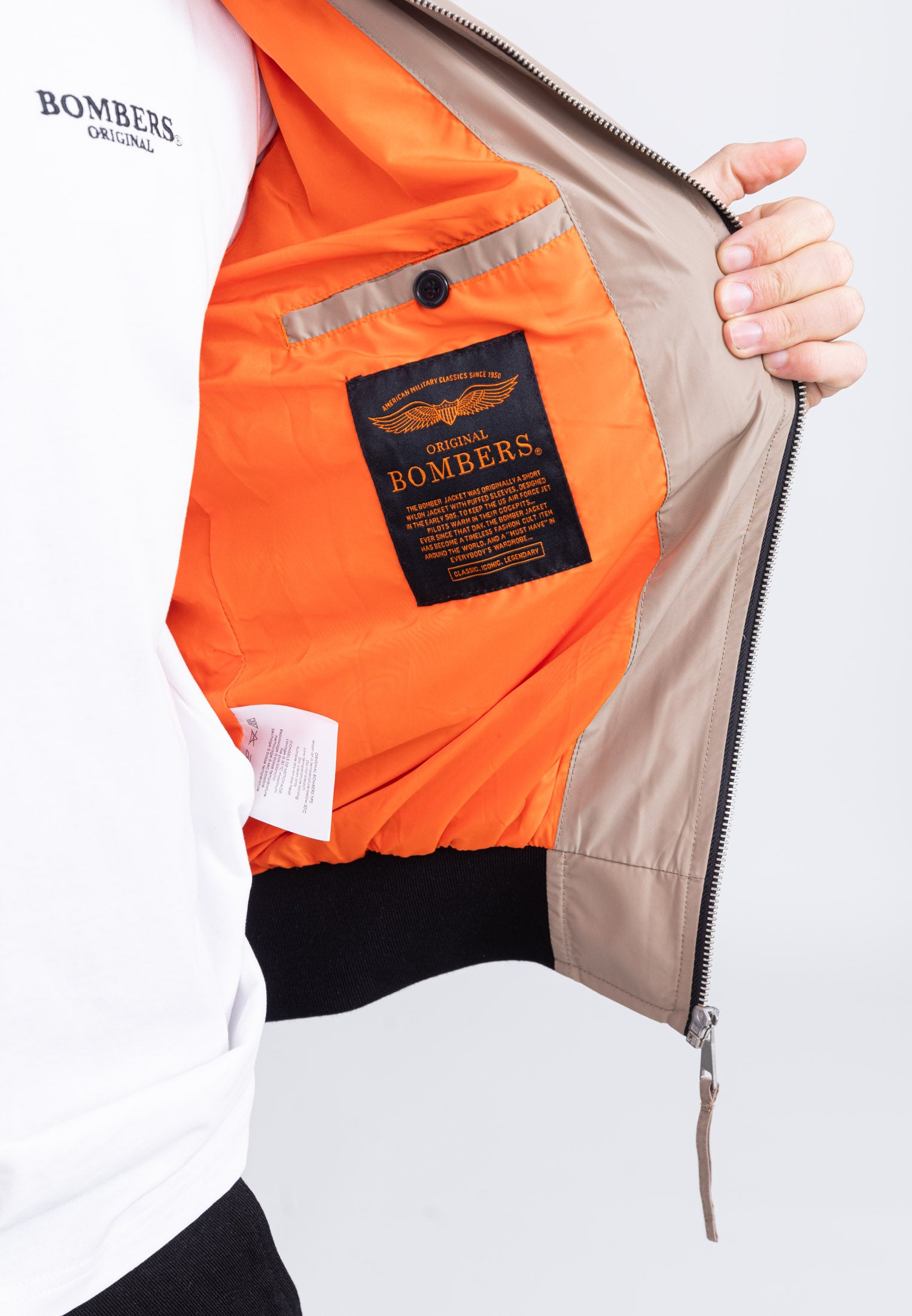 MA1 M Bomber in Giacche Tan Bombers Original