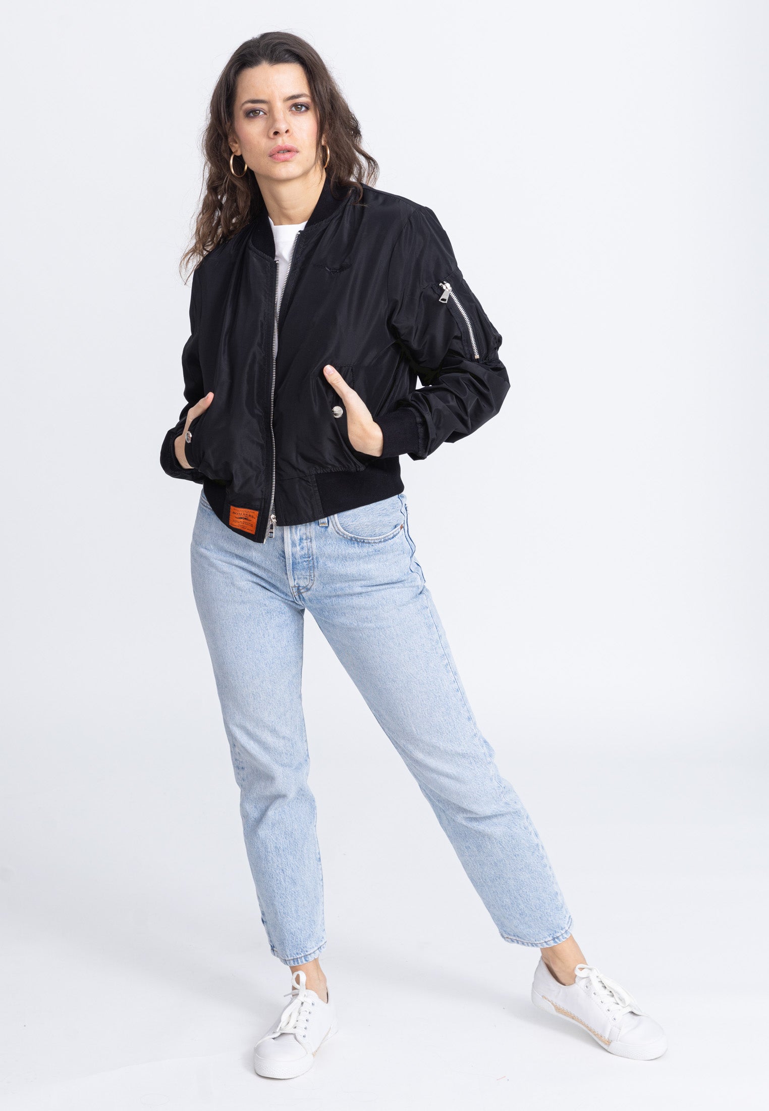 Giacca bomber MA1 W in nero Bombers Original