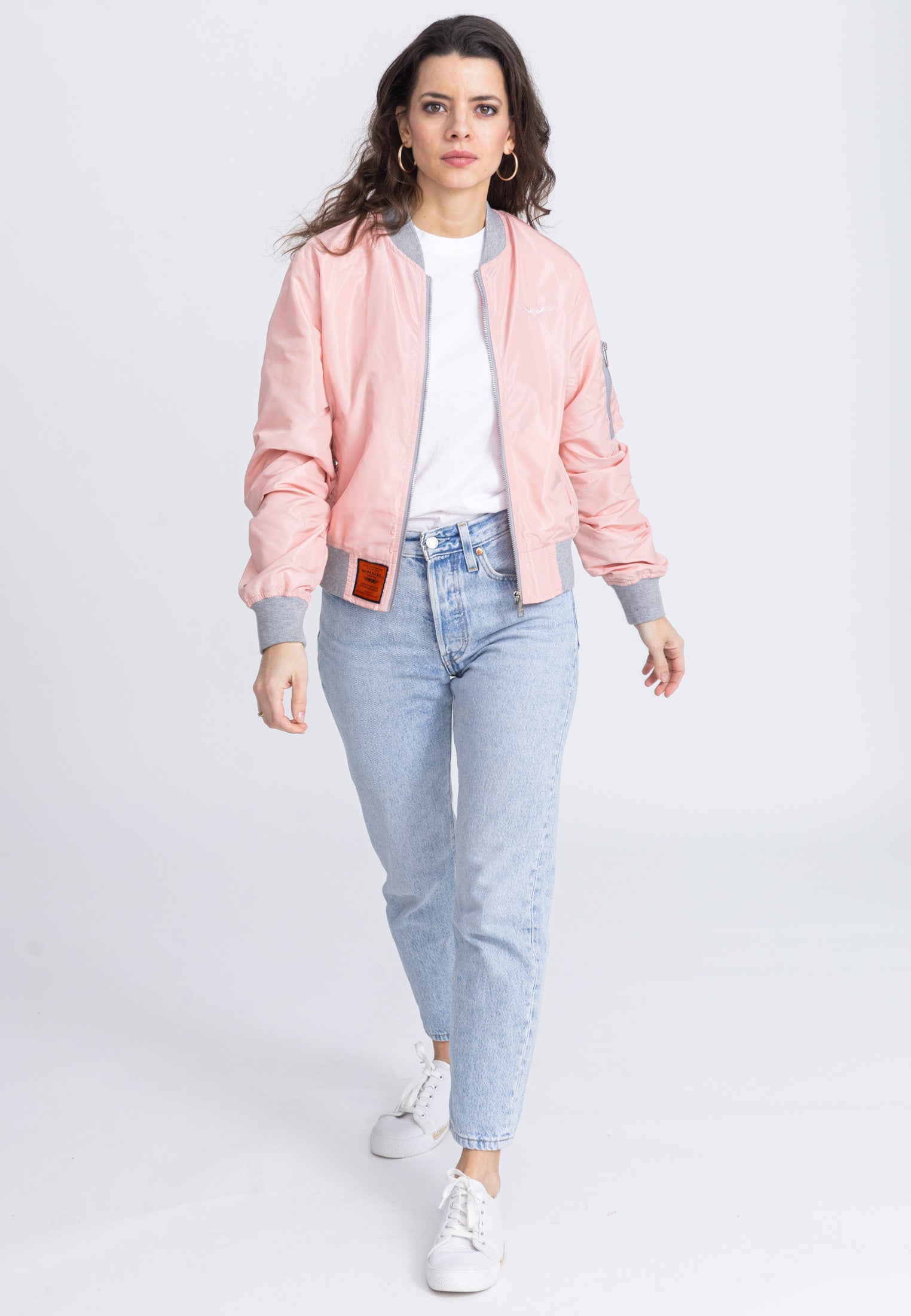 Giacca bomber MA1 W in L.Pink Jackets Bombers Original
