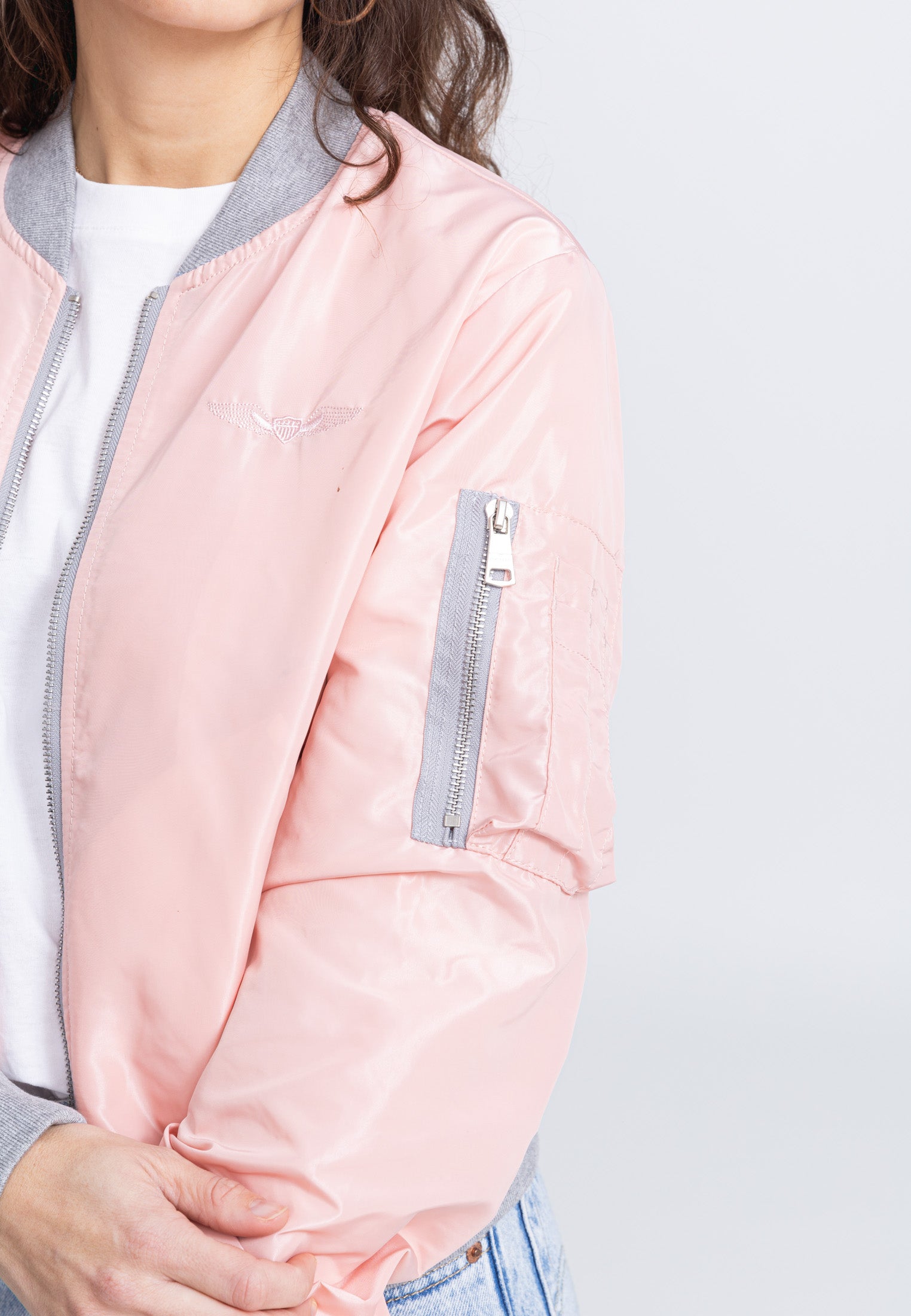 Giacca bomber MA1 W in L.Pink Jackets Bombers Original