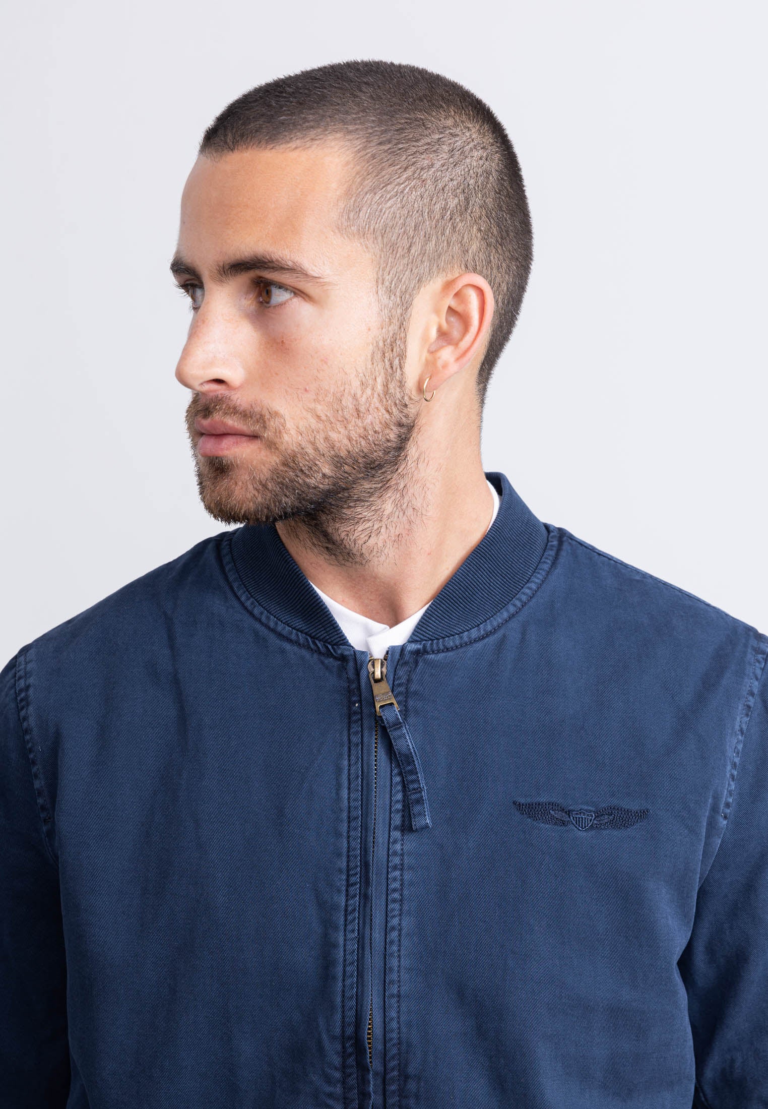 Giubbotto bomber Mac M in Giacche Navy Bombers Original