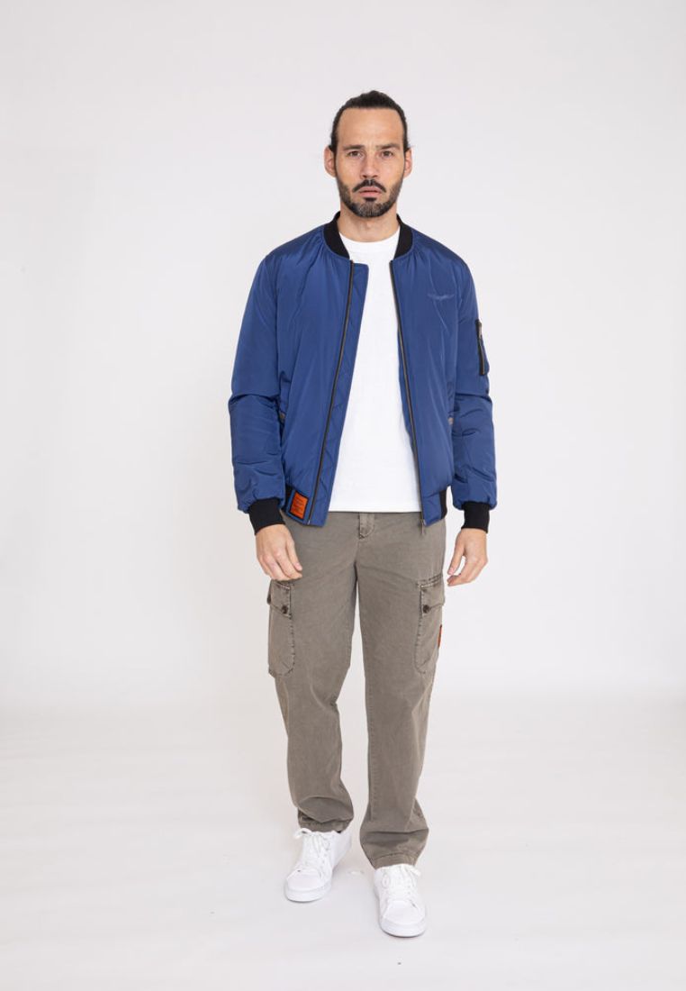 Giacca bomber Max M in Indigo Bombers Original