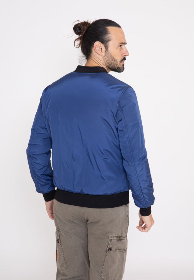 Giacca bomber Max M in Indigo Bombers Original