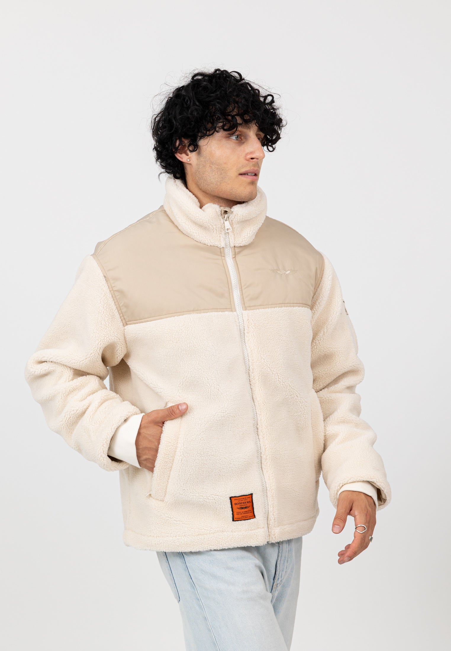 Moncton-M in Giacche Crema Bombers Original
