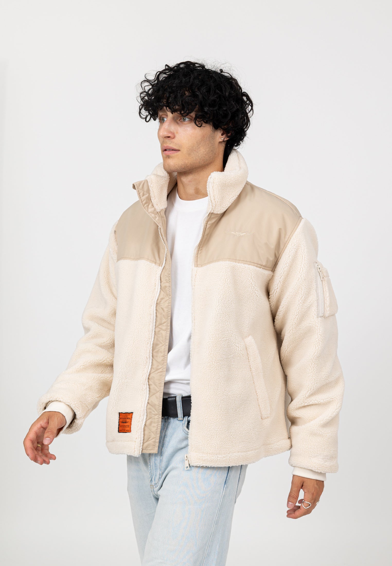 Moncton-M in Giacche Crema Bombers Original