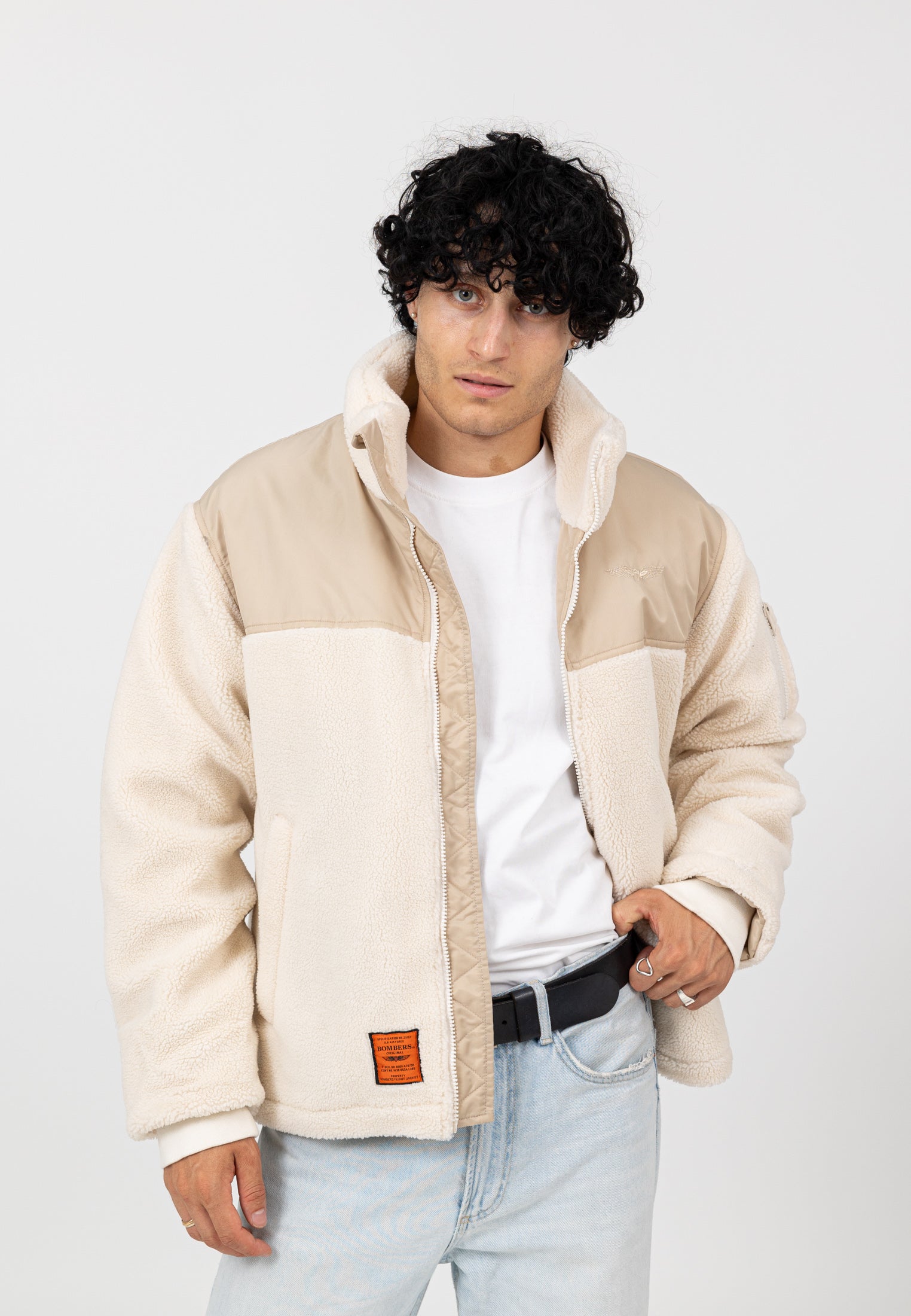 Moncton-M in Giacche Crema Bombers Original