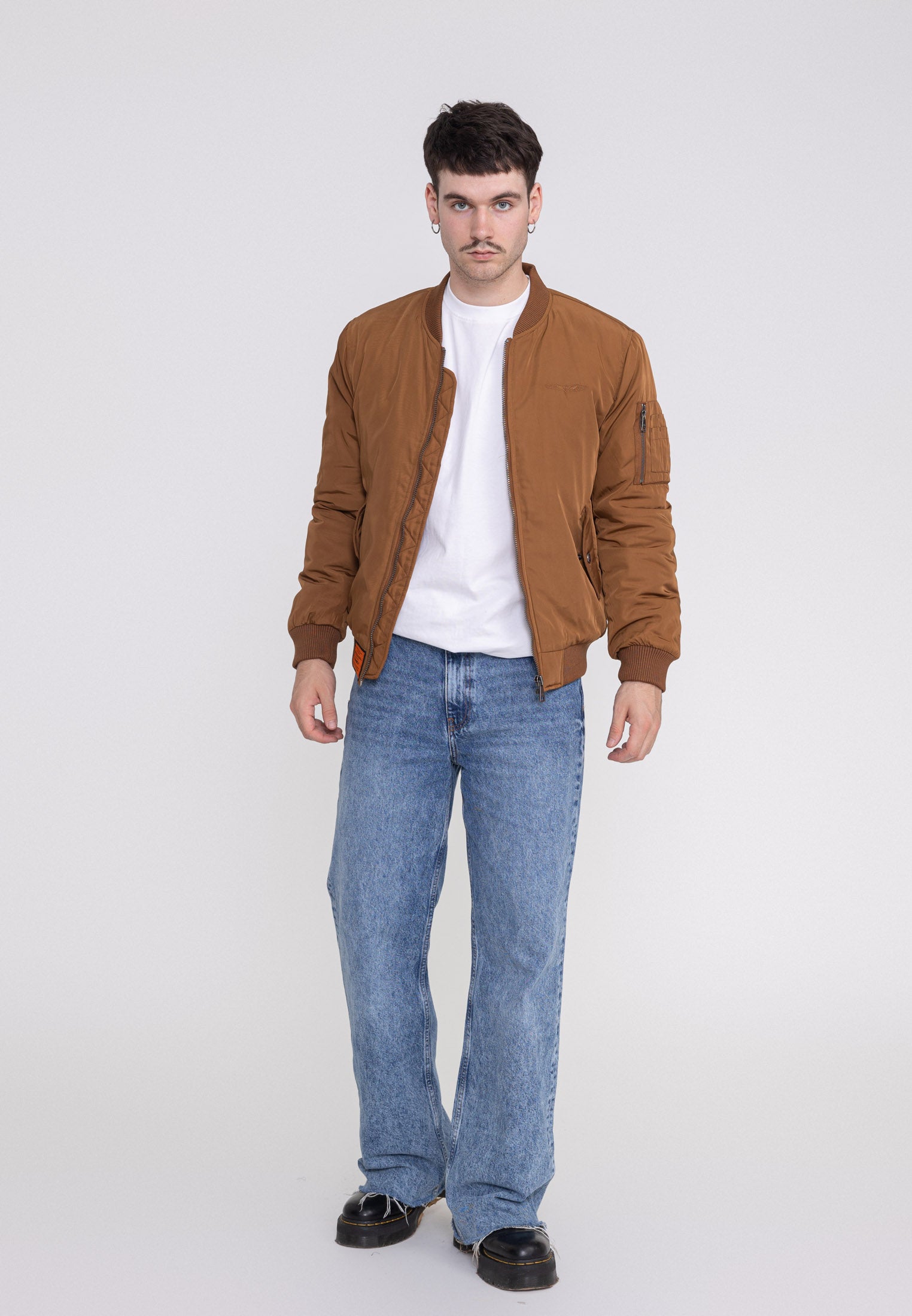 Giacca bomber Original M in cammello Bombers Original