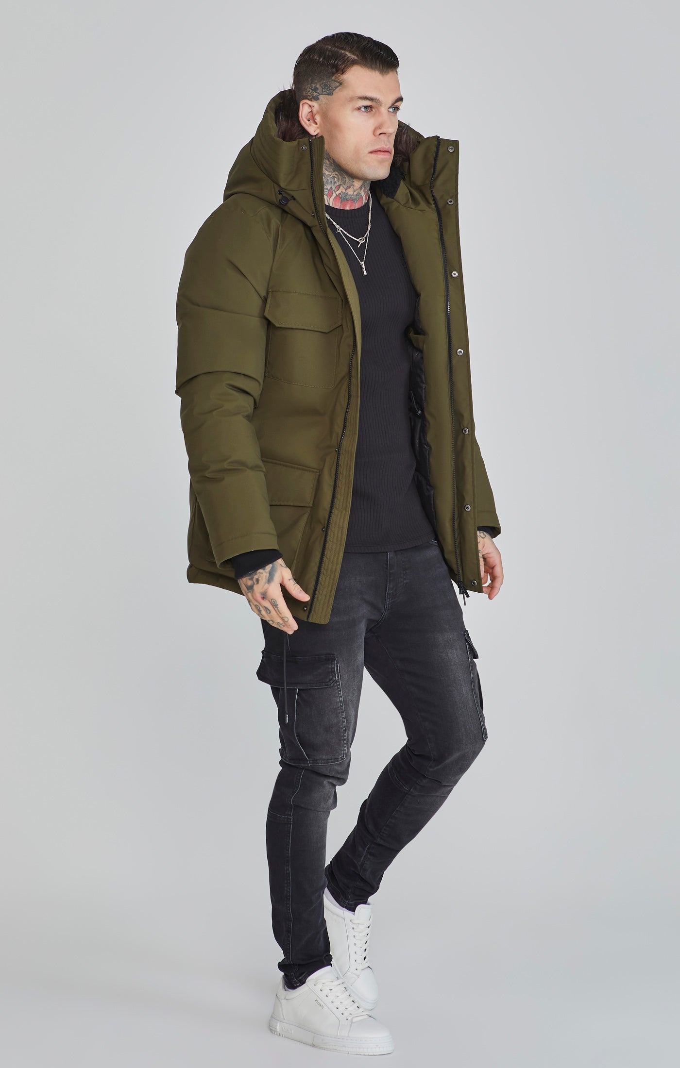 Parka in Giacche verdi SikSilk