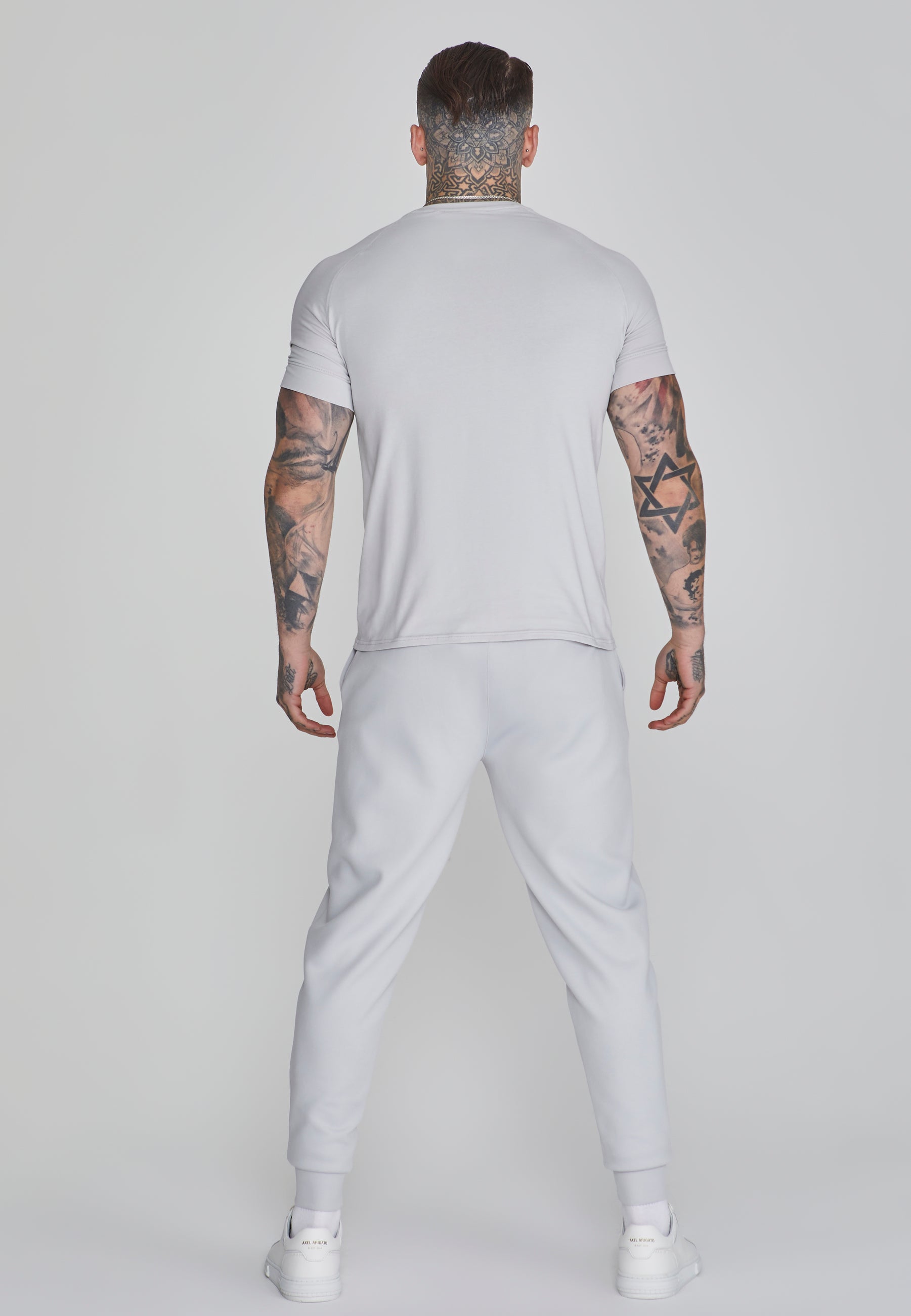 Maglietta Smart in grigio chiaro Magliette SikSilk