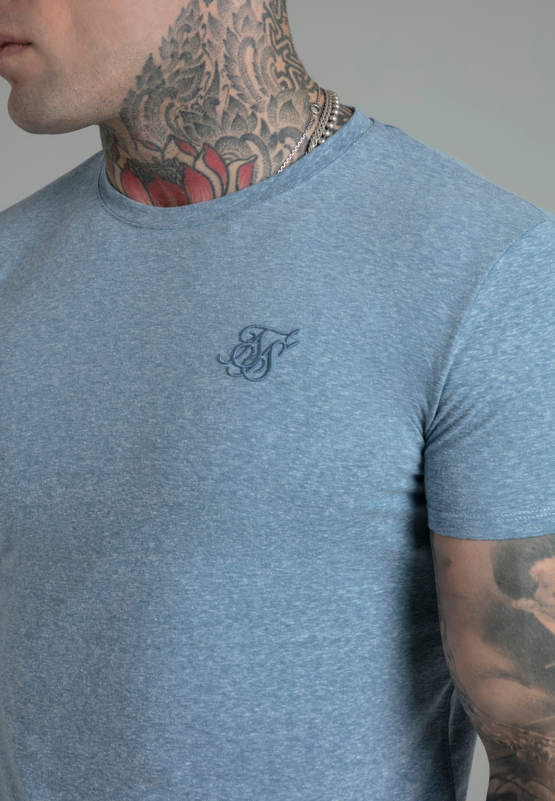 Maglietta Marl in Blu Magliette SikSilk