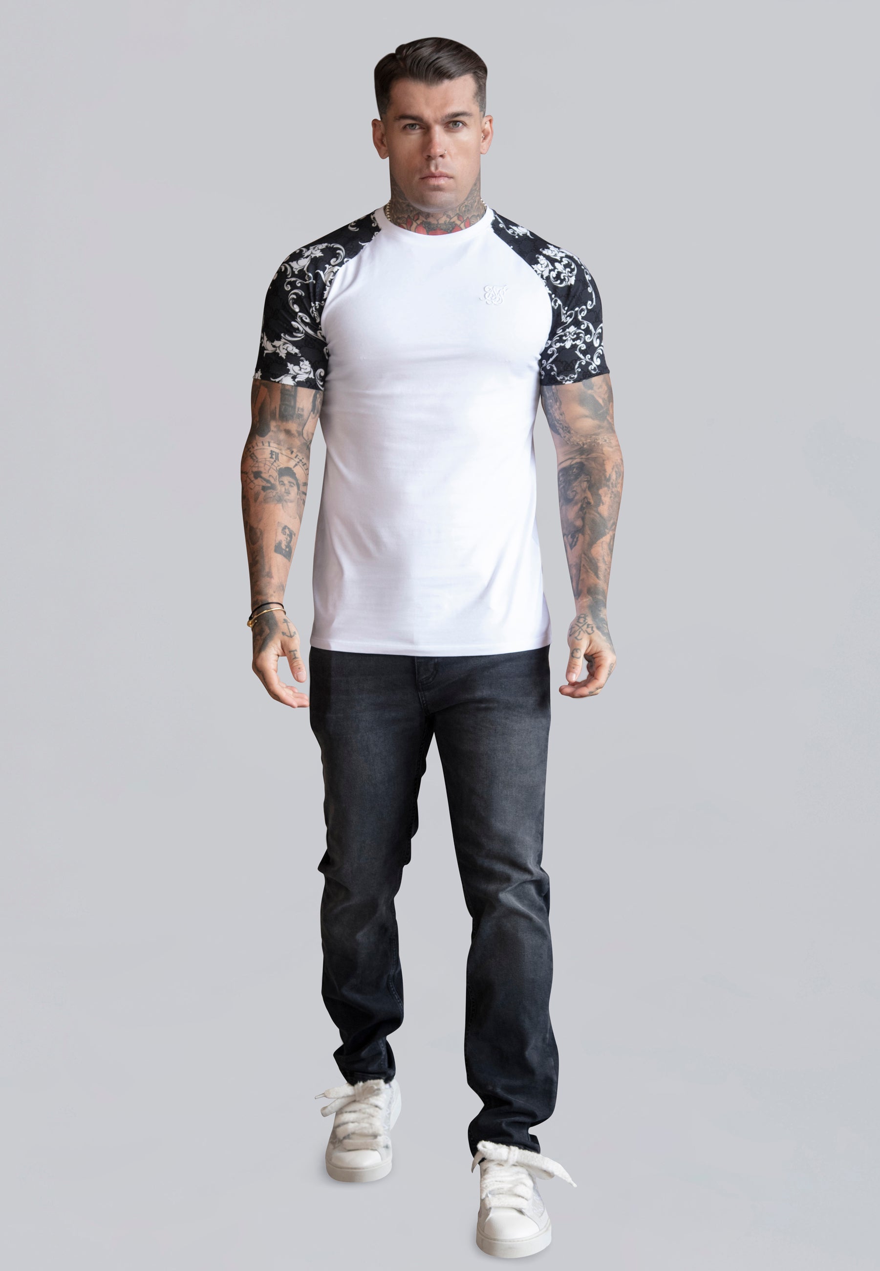 Maglietta veneziana in bianco Magliette SikSilk