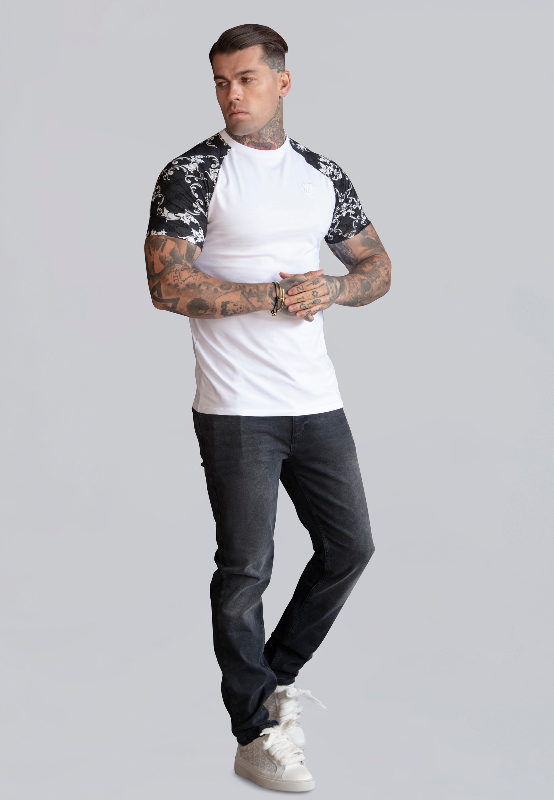 Maglietta veneziana in bianco Magliette SikSilk