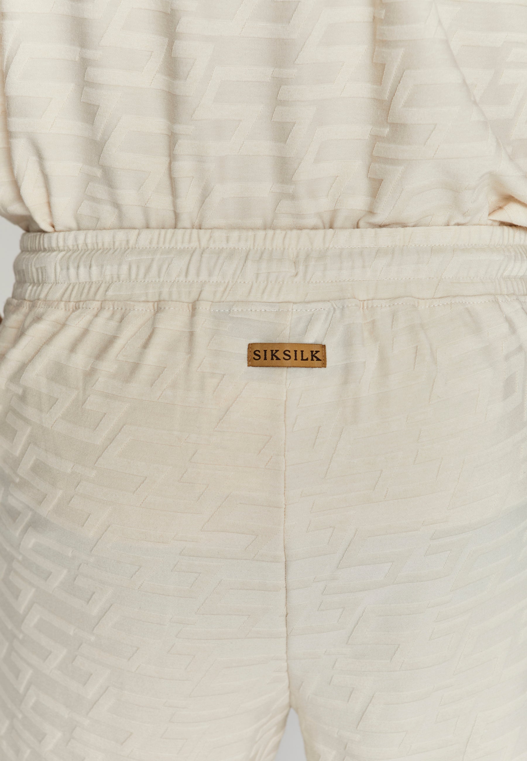 Pantaloncini in spugna in ecru Pantaloncini SikSilk